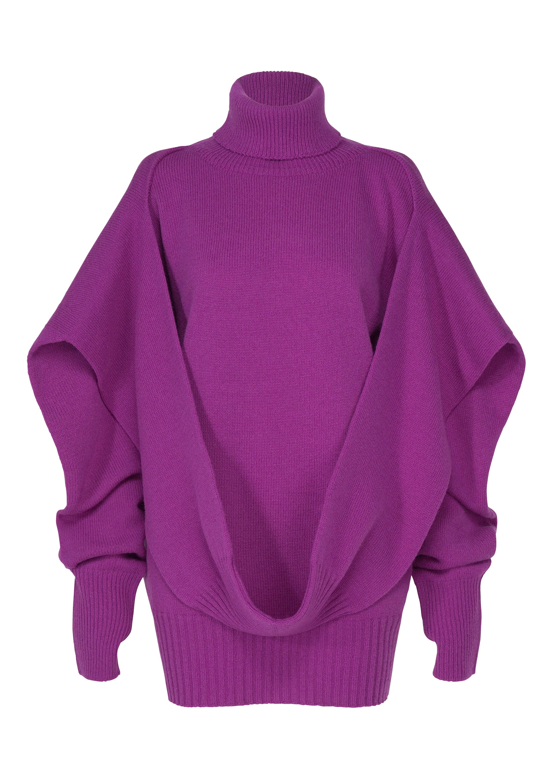 O KNIT High-neck Top Purple – The official ISSEY MIYAKE ONLINE