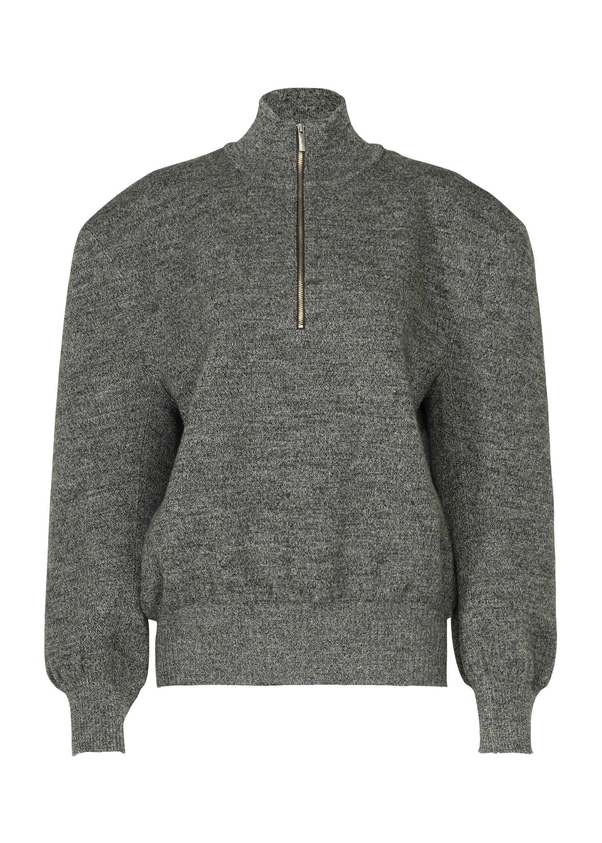 HANDSOME KNIT High-neck Top Grey – The official ISSEY MIYAKE
