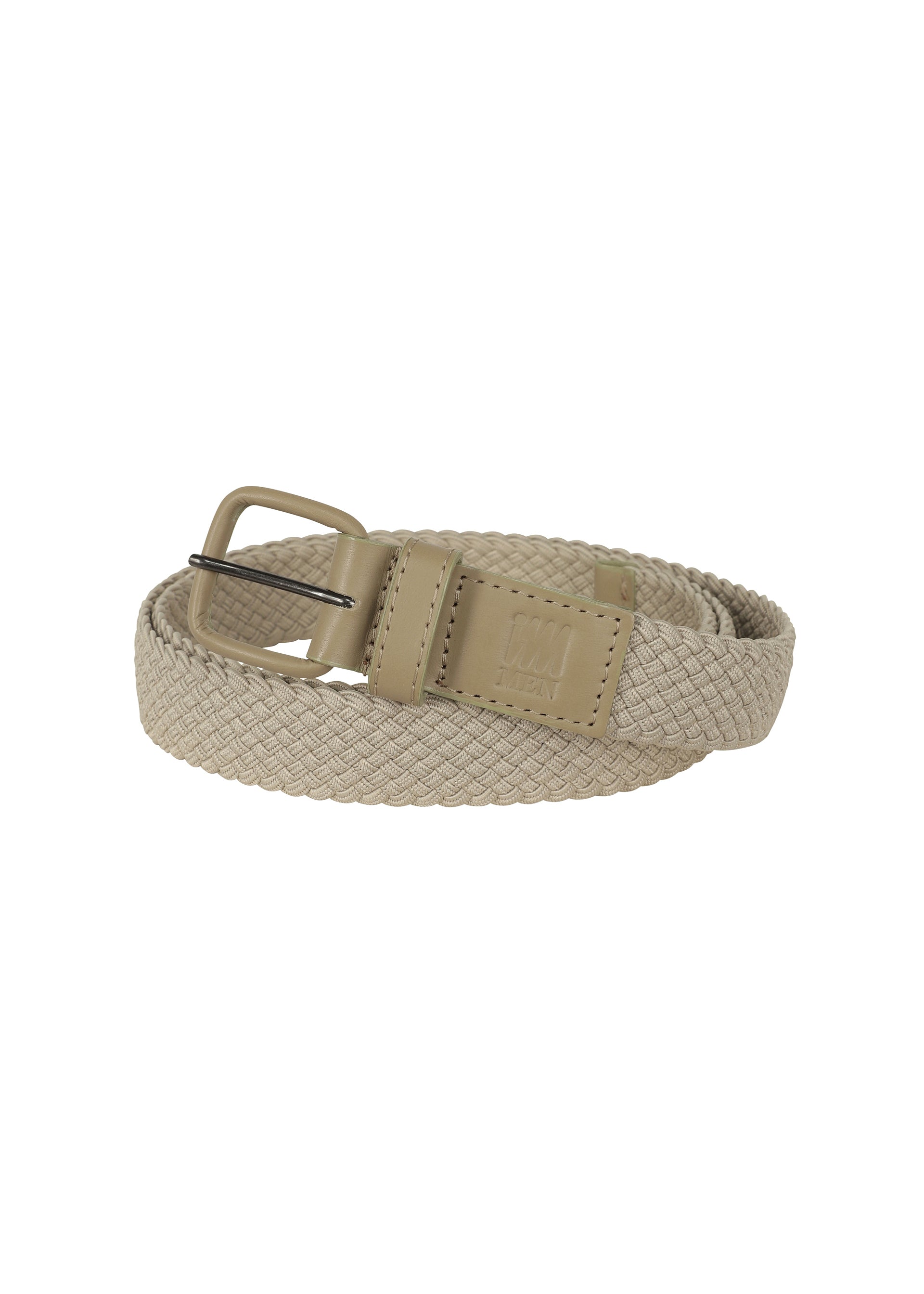 A product shot of the IM MEN STRETCH MESH BELT belt in light beige (40)
