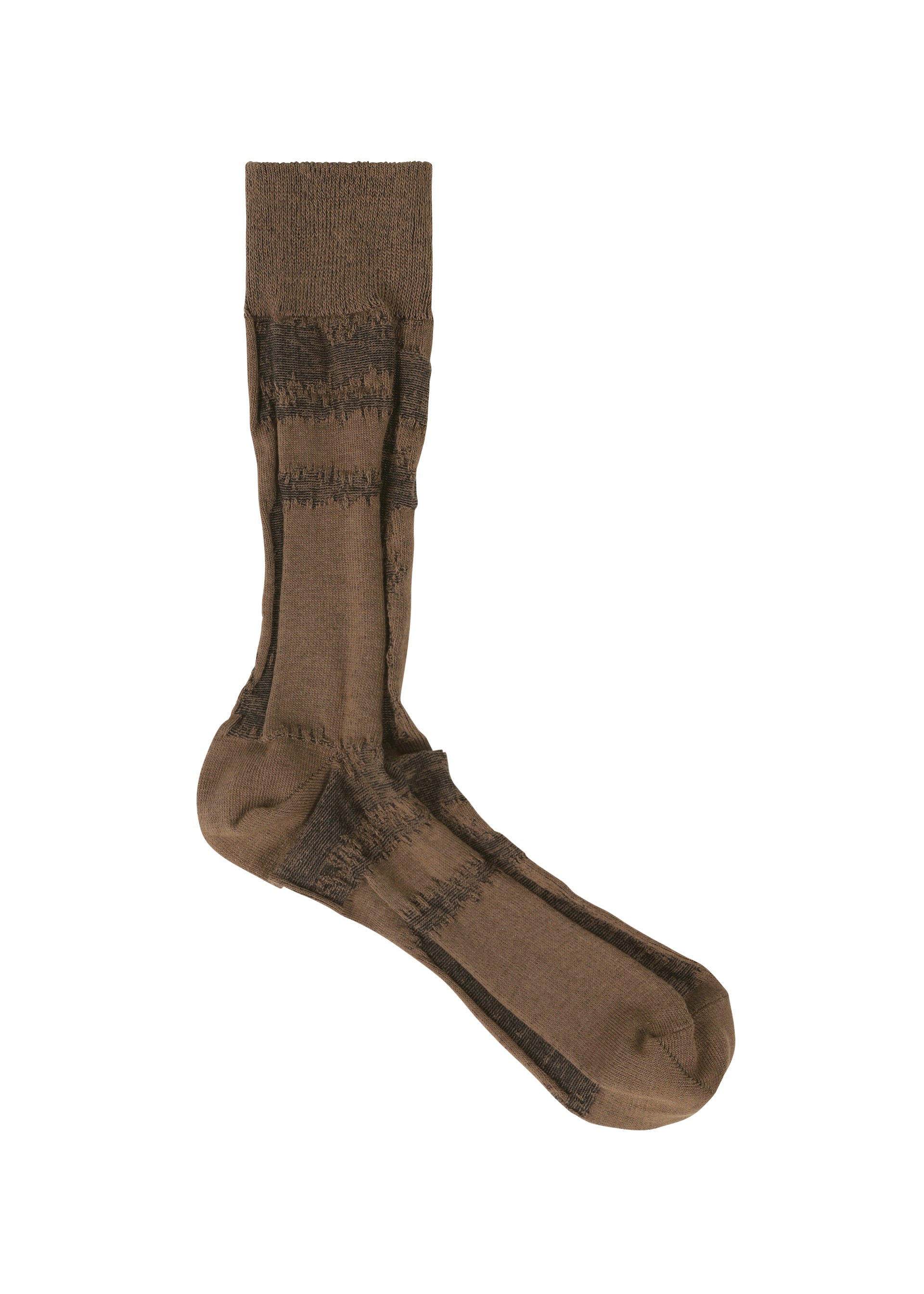 A detail shot of the IM MEN HOGUSHI SOCKS socks