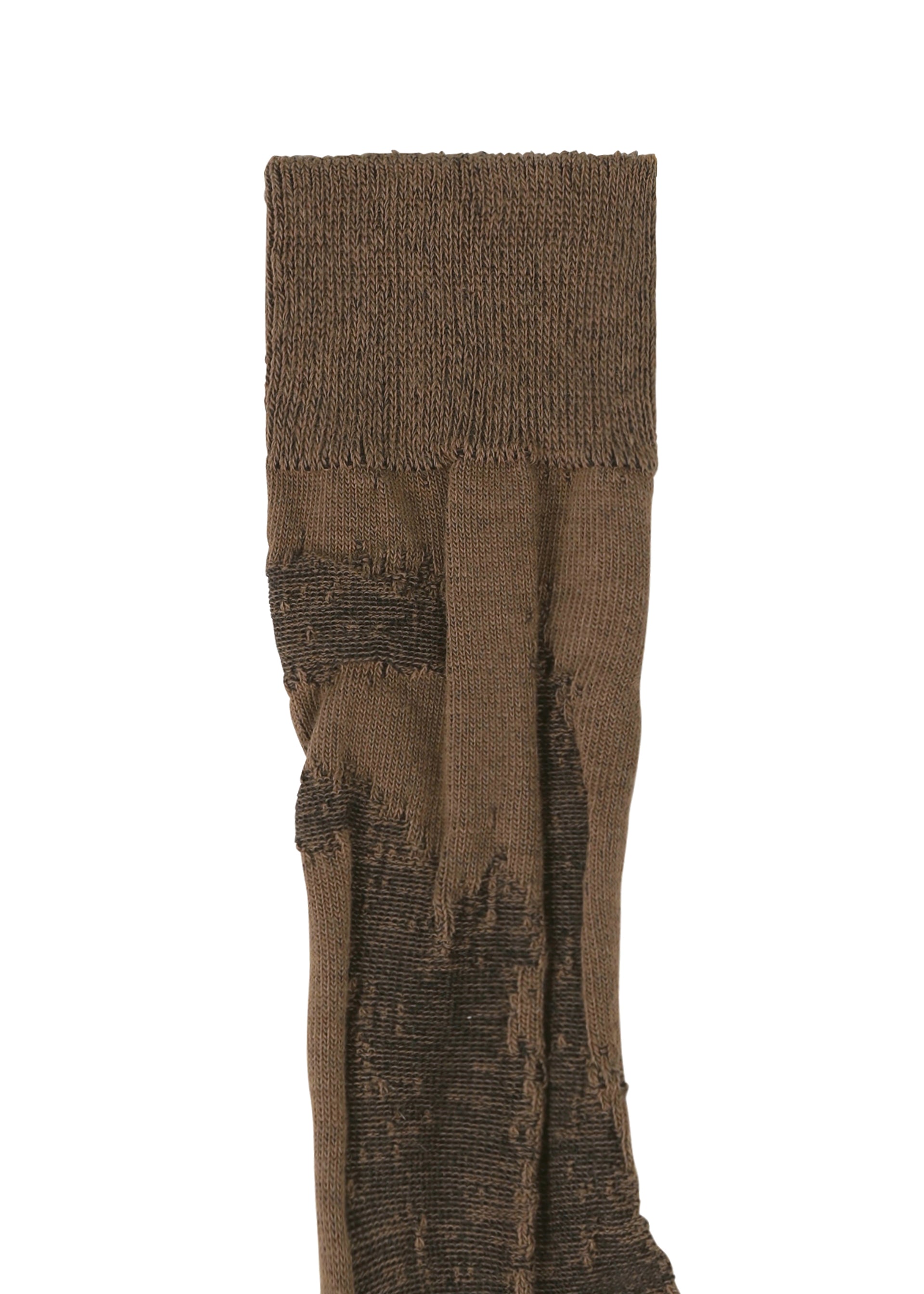 A detail shot of the IM MEN HOGUSHI SOCKS socks