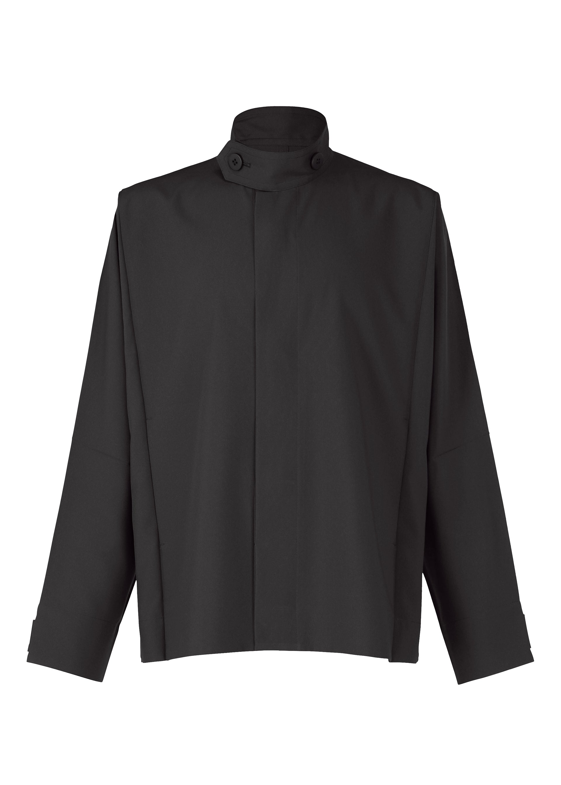 A product shot of the IM MEN FLAT jacket in black (15)