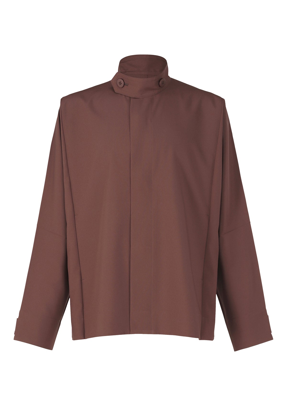 A product shot of the IM MEN FLAT jacket in bordeaux (84)