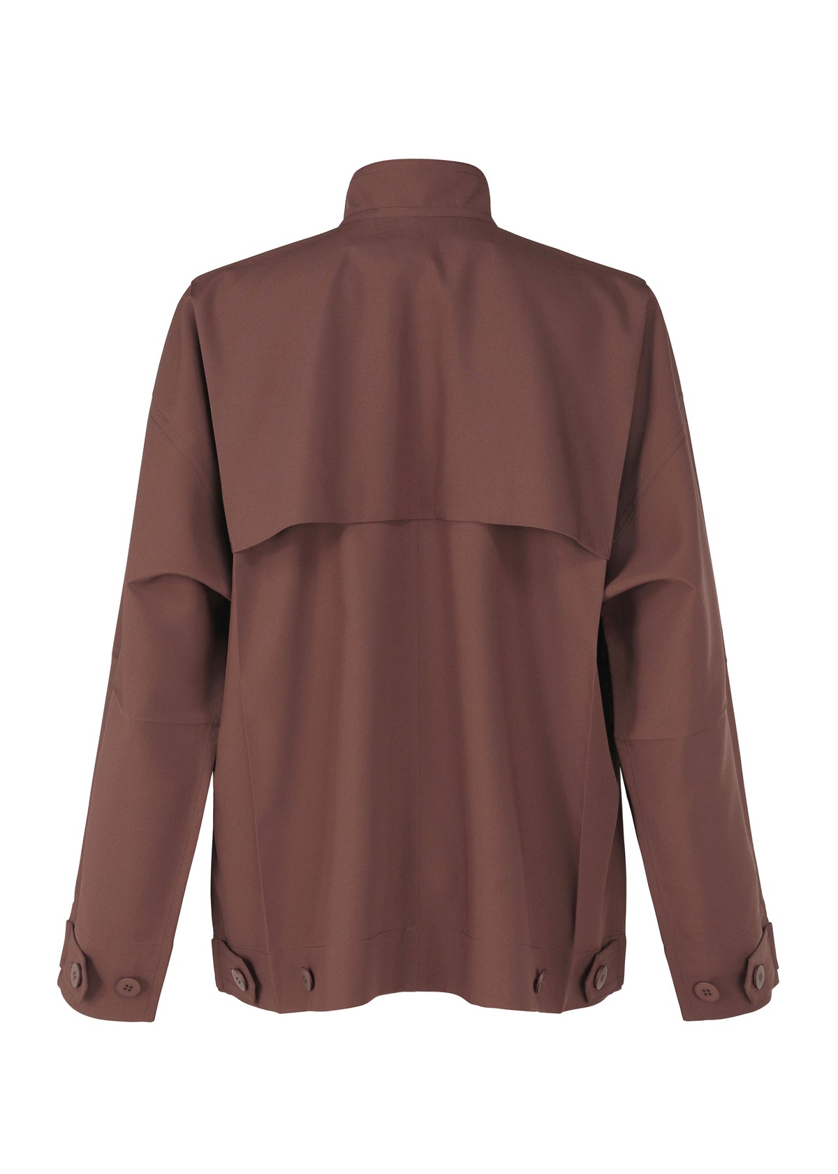 A detail shot of the IM MEN FLAT jacket