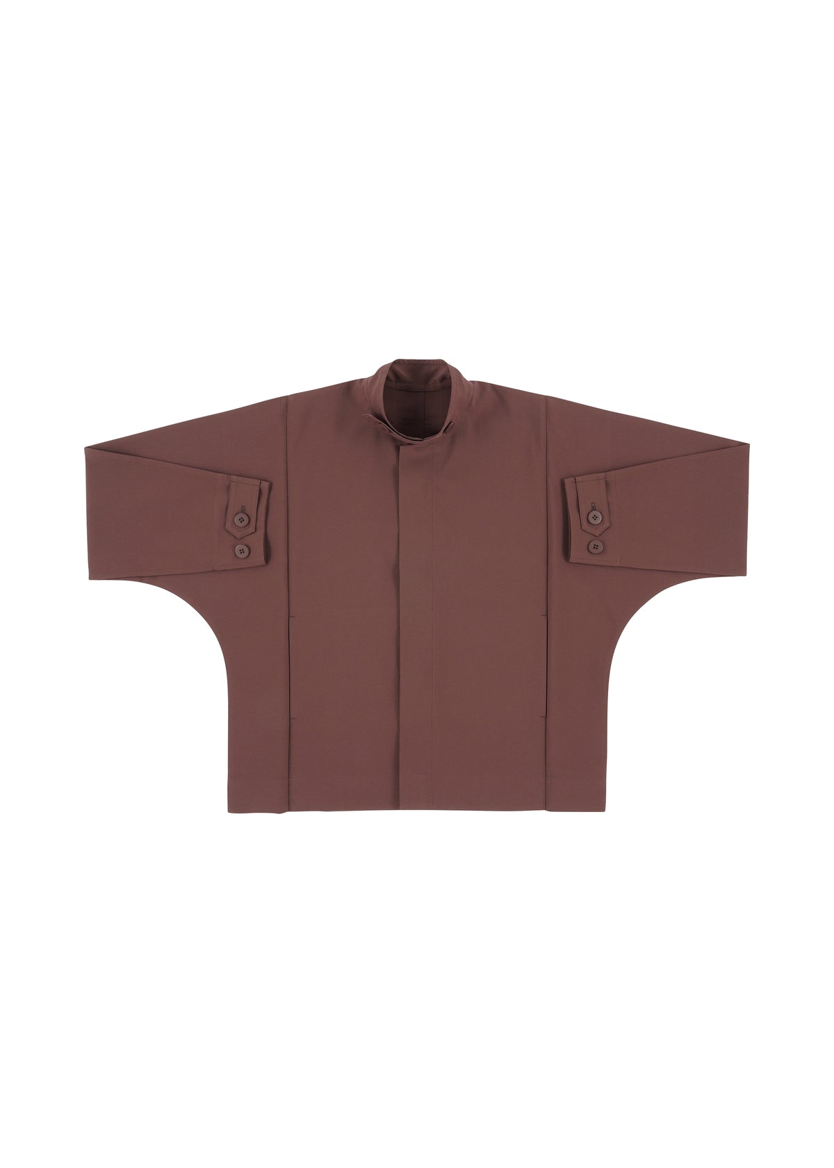 A detail shot of the IM MEN FLAT jacket