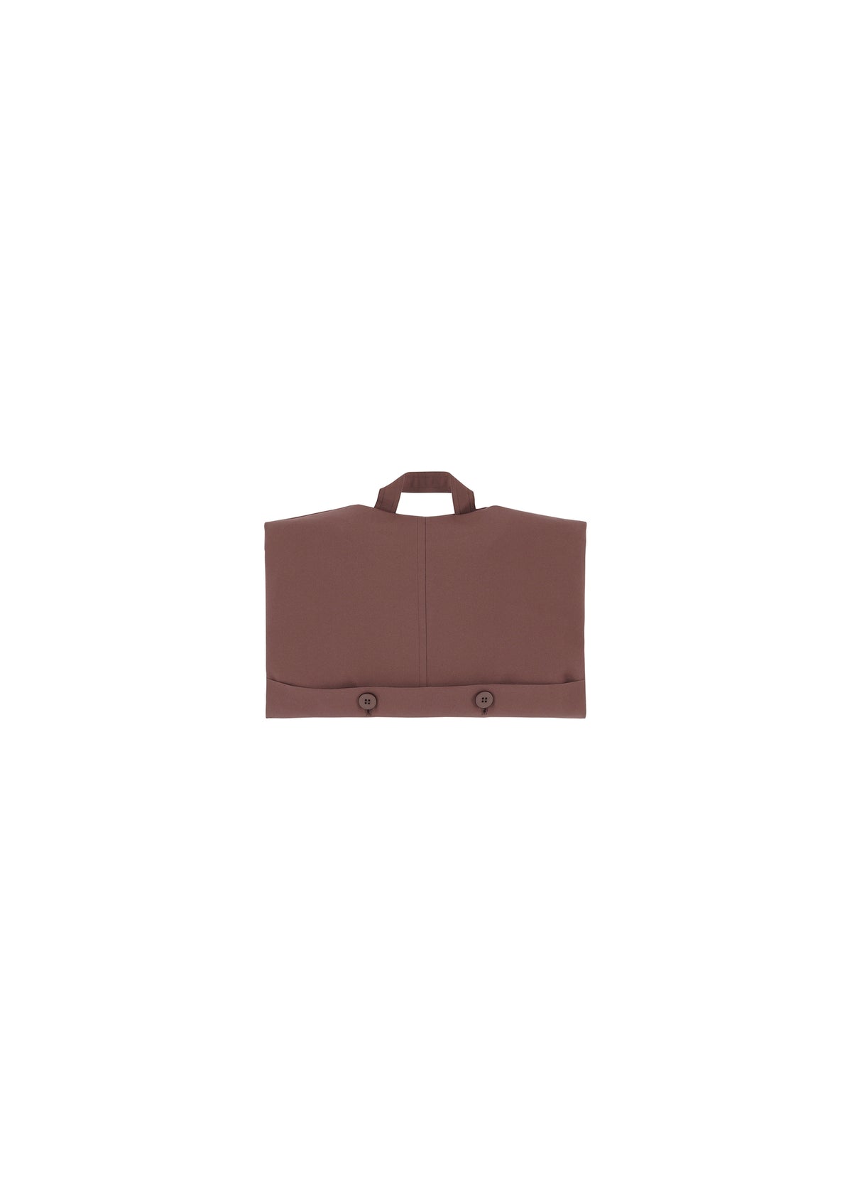 A detail shot of the IM MEN FLAT jacket