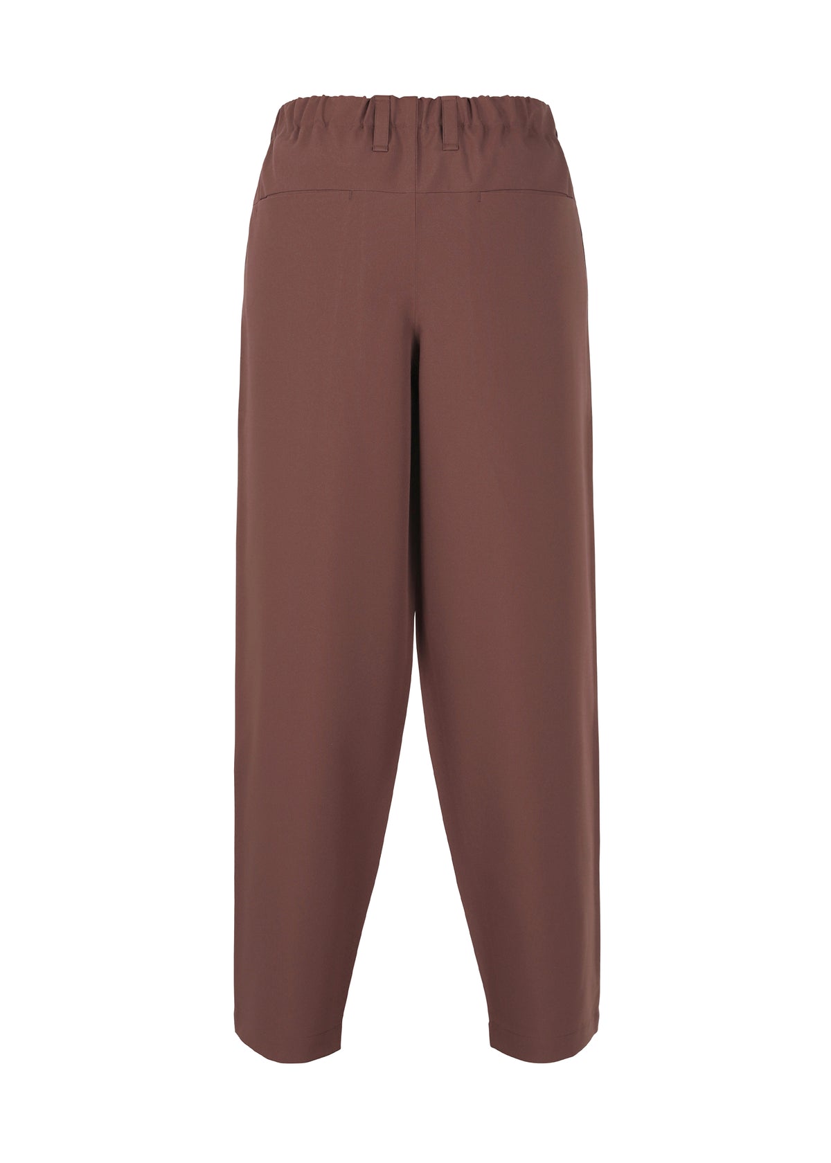 A detail shot of the IM MEN FLAT trousers