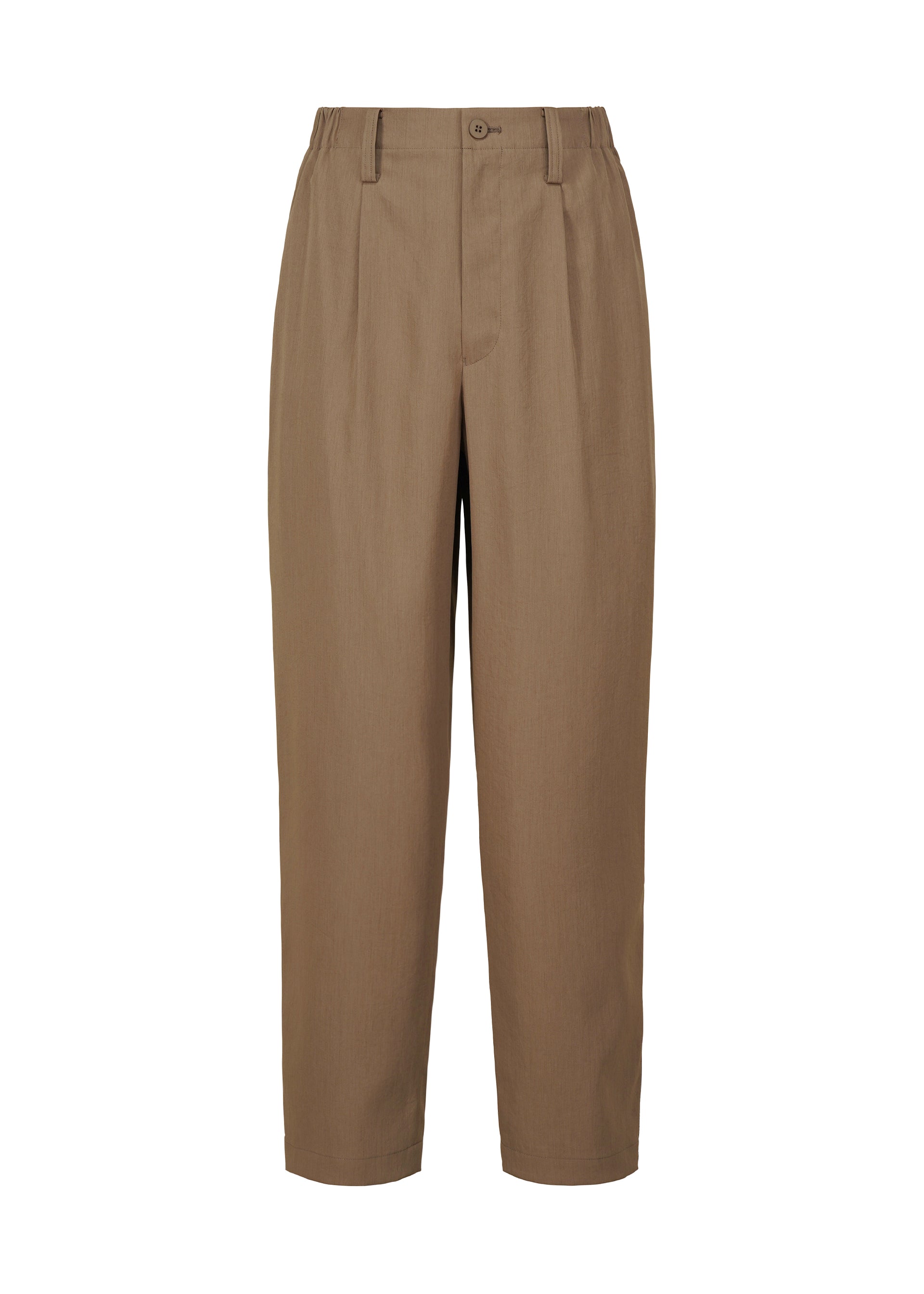A product shot of the IM MEN AIR trousers in mocha (48)