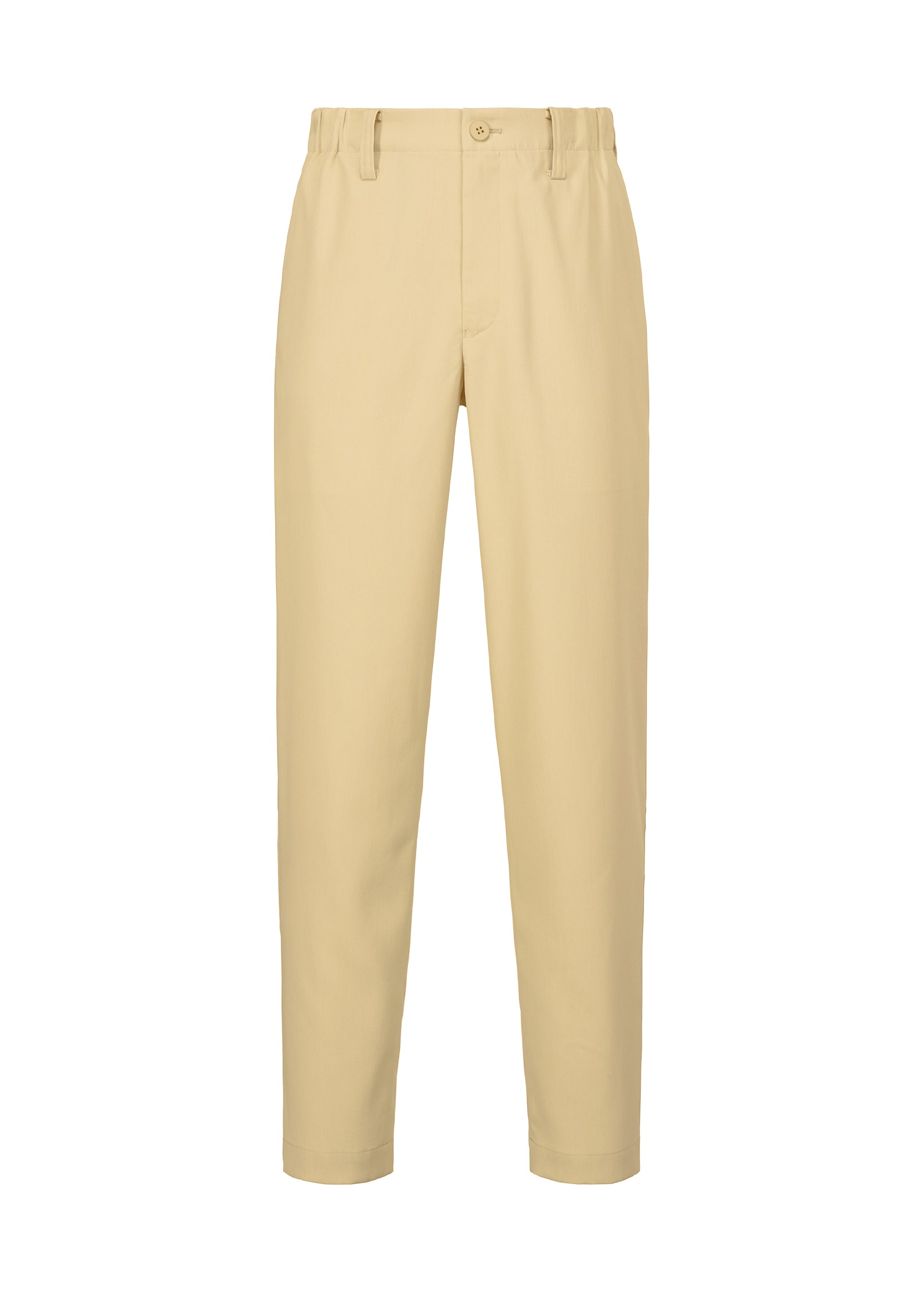 A product shot of the IM MEN AIR trousers in sand beige (49)