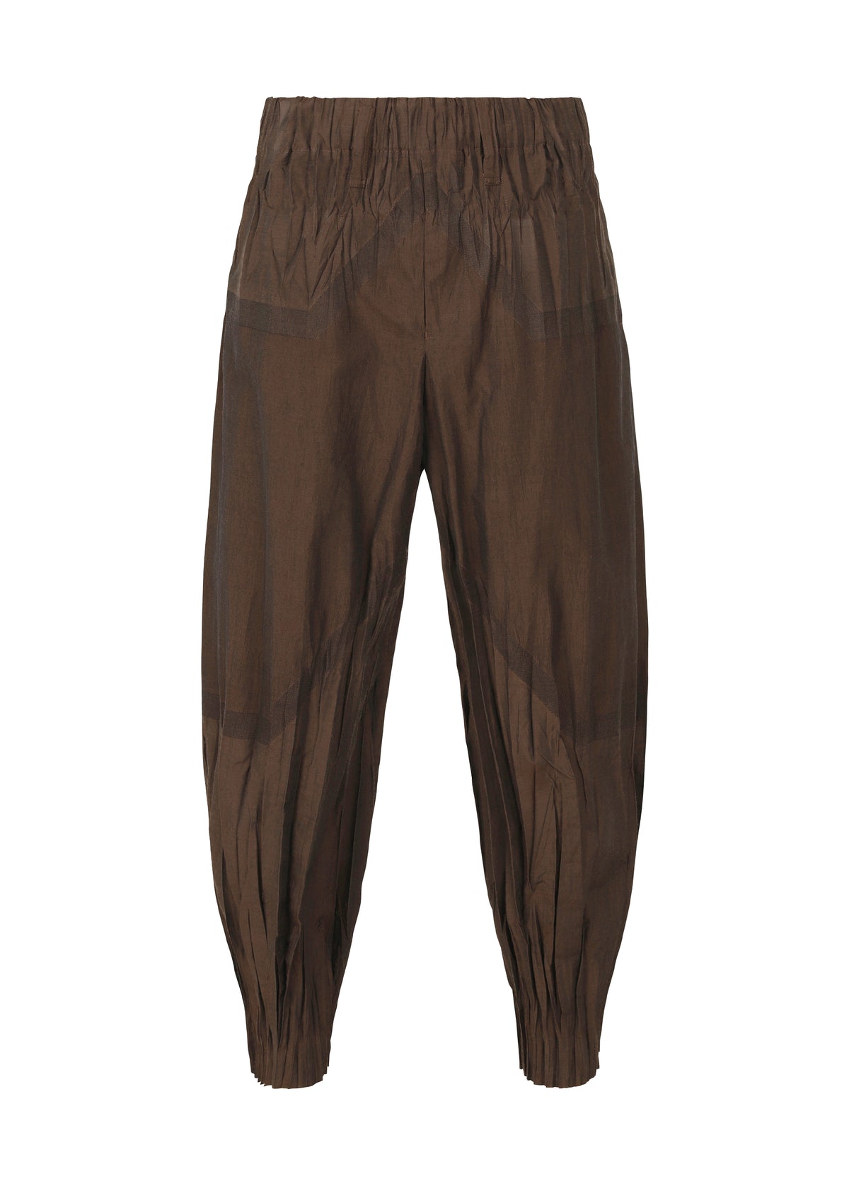 A product shot of the IM MEN DUO trousers in brown (44)