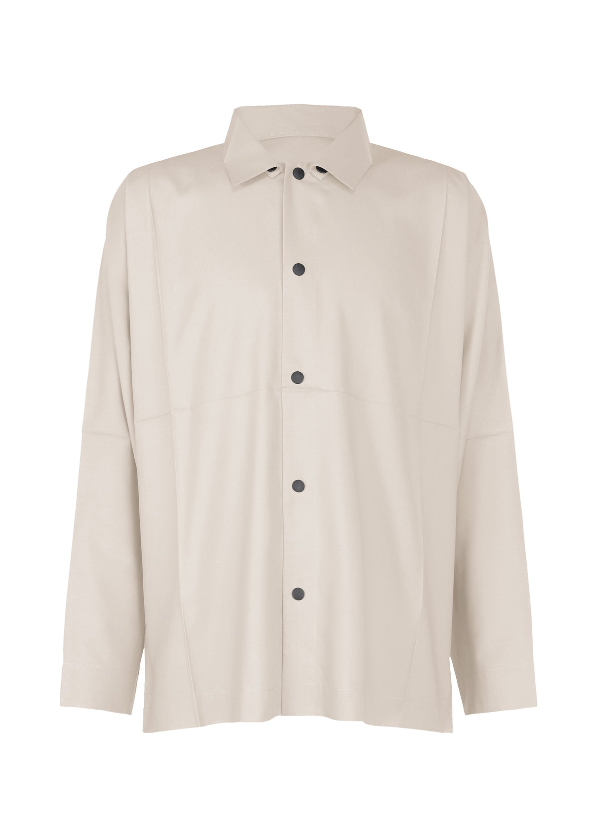 A product shot of the IM MEN COMPACT SHIRT 1 shirt in ivory (03)