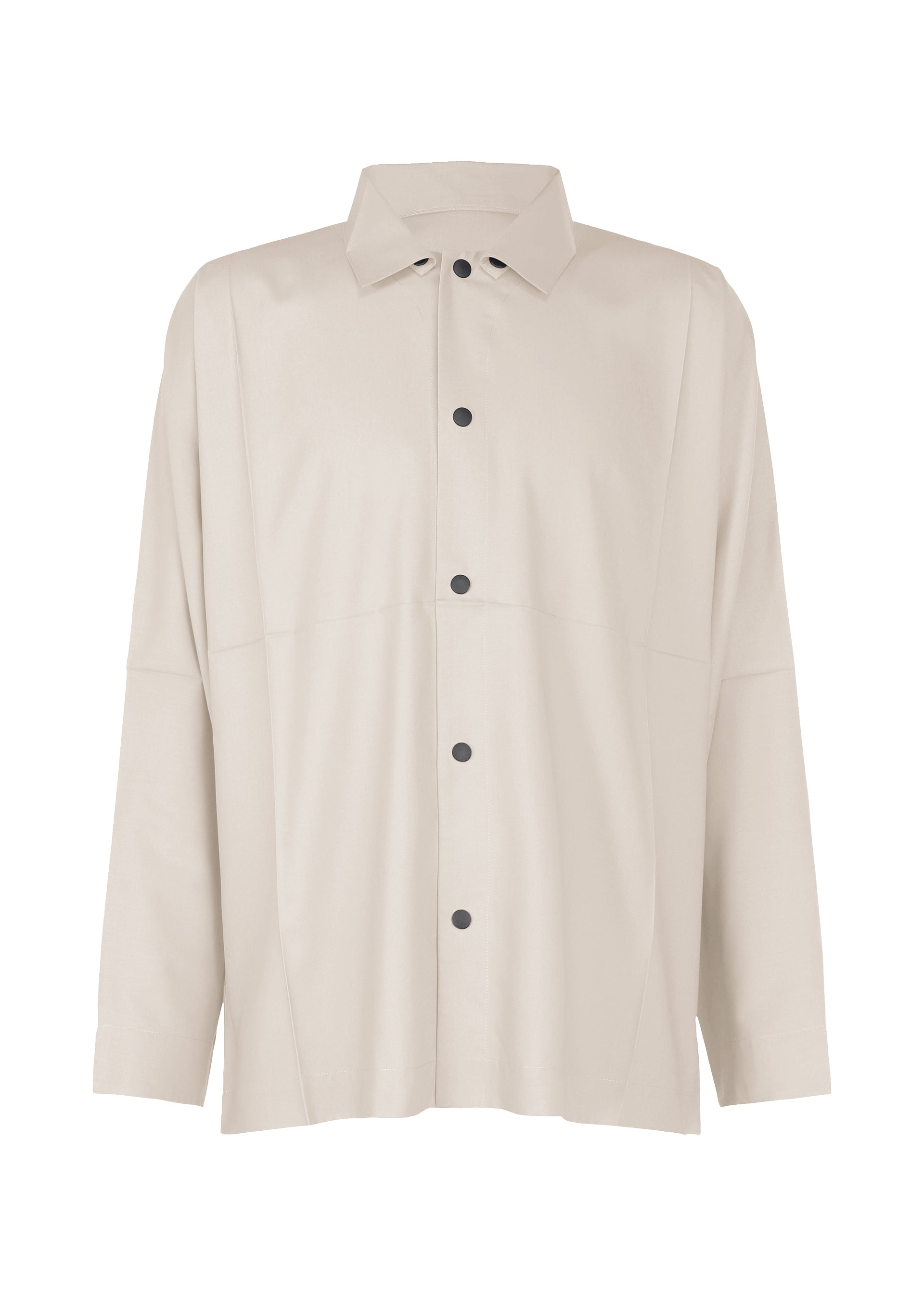 A product shot of the IM MEN COMPACT SHIRT 1 shirt in ivory (03)