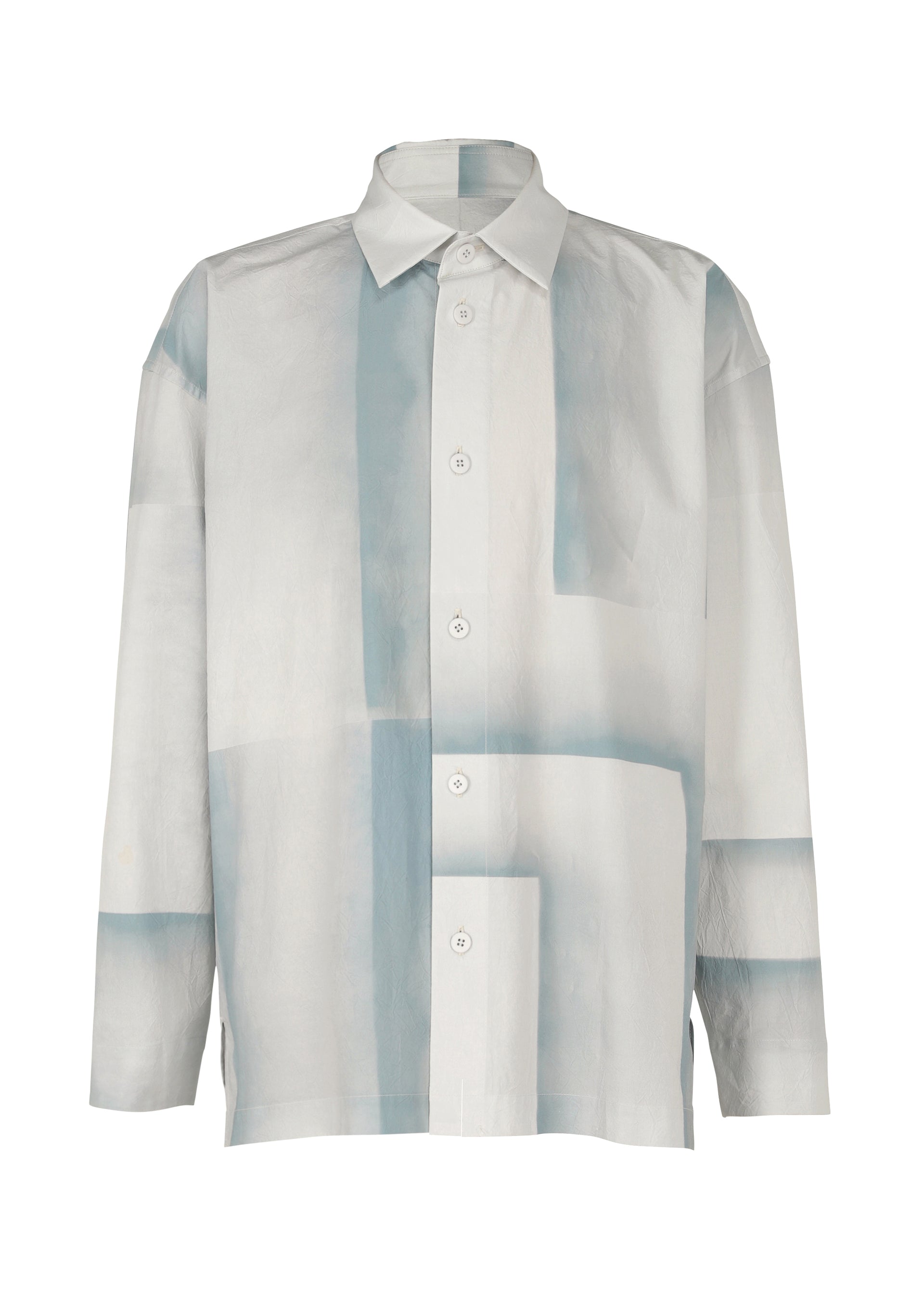 A product shot of the IM MEN SIGN shirt in light blue (70)