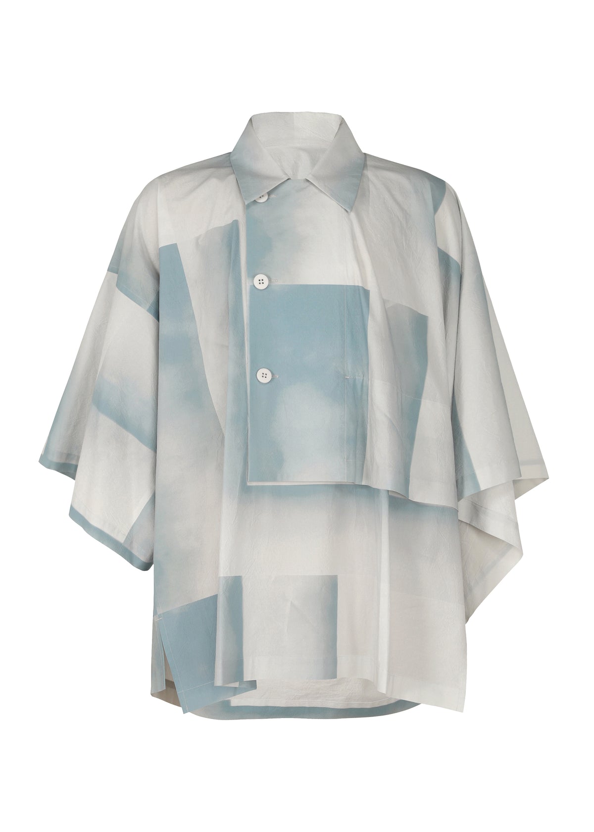 A product shot of the IM MEN SIGN shirt in light blue (70)