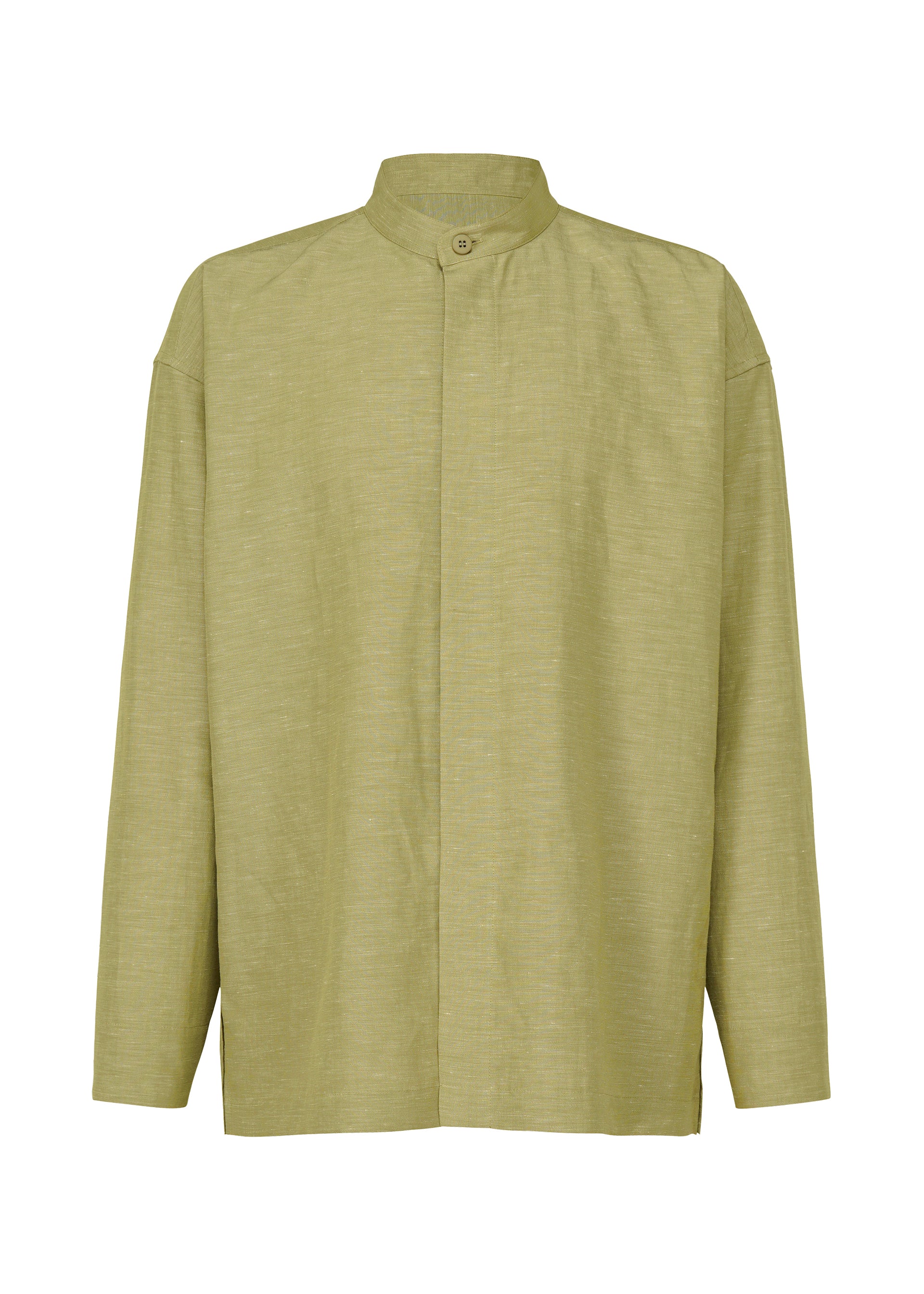 A product shot of the IM MEN HYBRID SHIRT shirt in khaki (65)