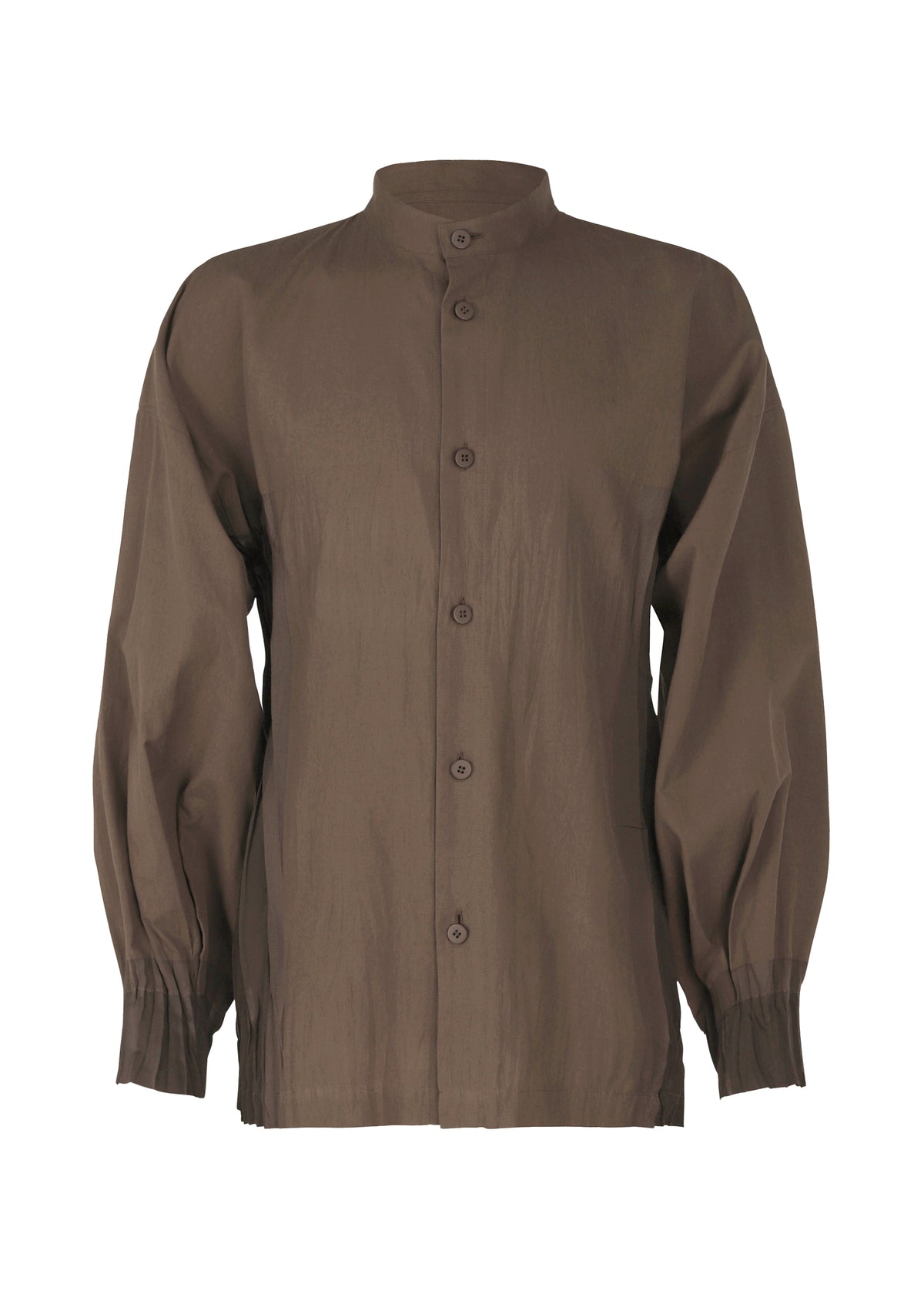 A product shot of the IM MEN DUO SHIRT shirt in dark brown (45)