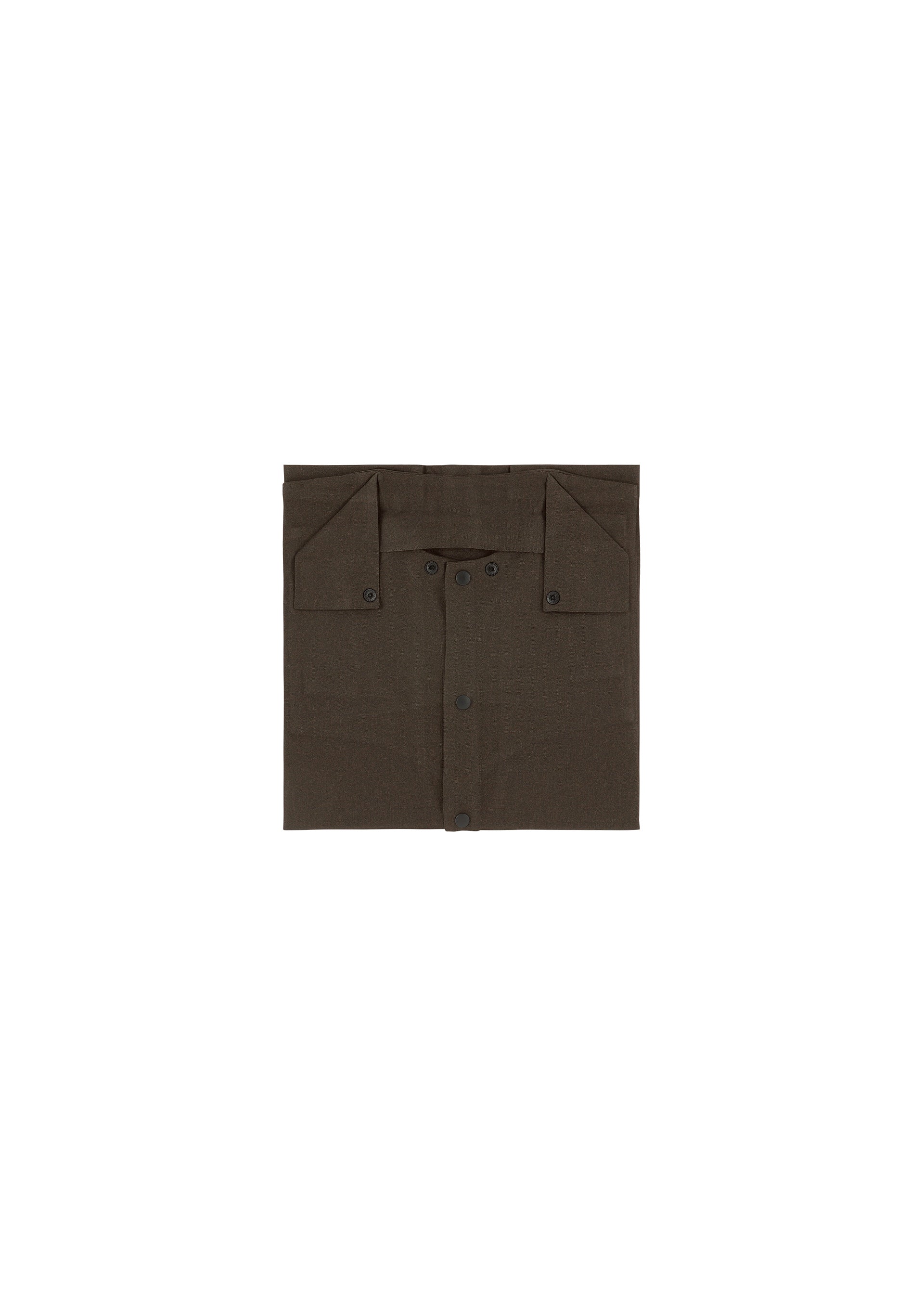 A detail shot of the IM MEN WOOL LIKE COMPACT SHIRT shirt.