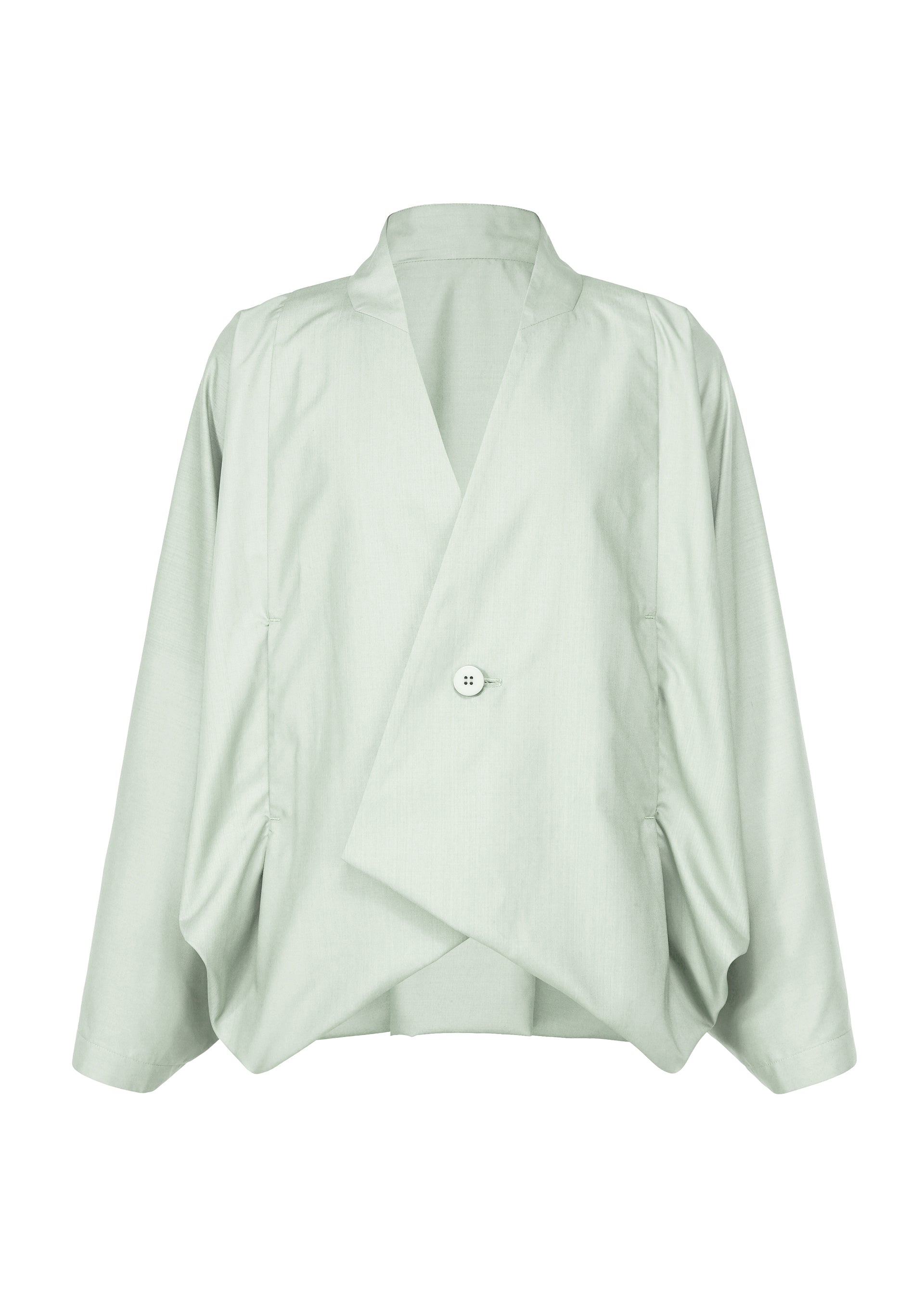 A product shot of the IM MEN SWING jacket in grey sage (19)