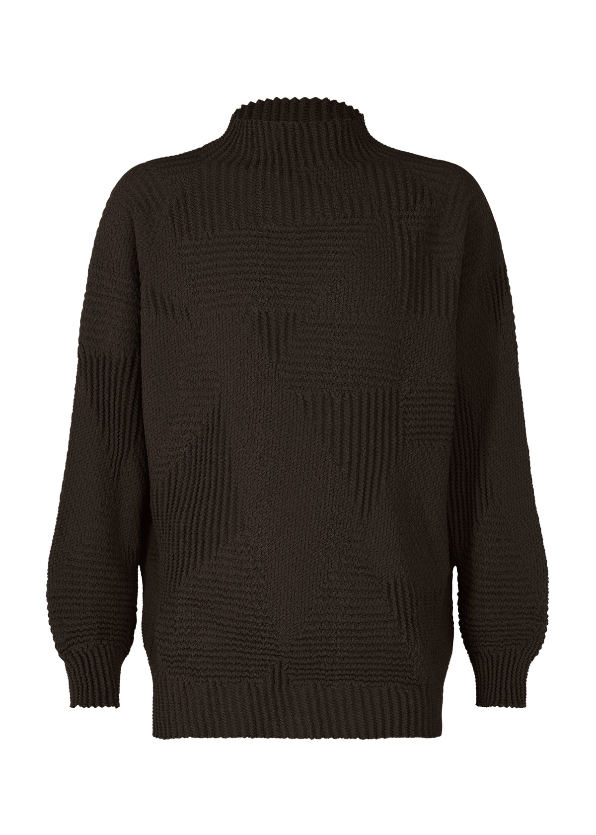 SOIL KNIT Top Dark Brown