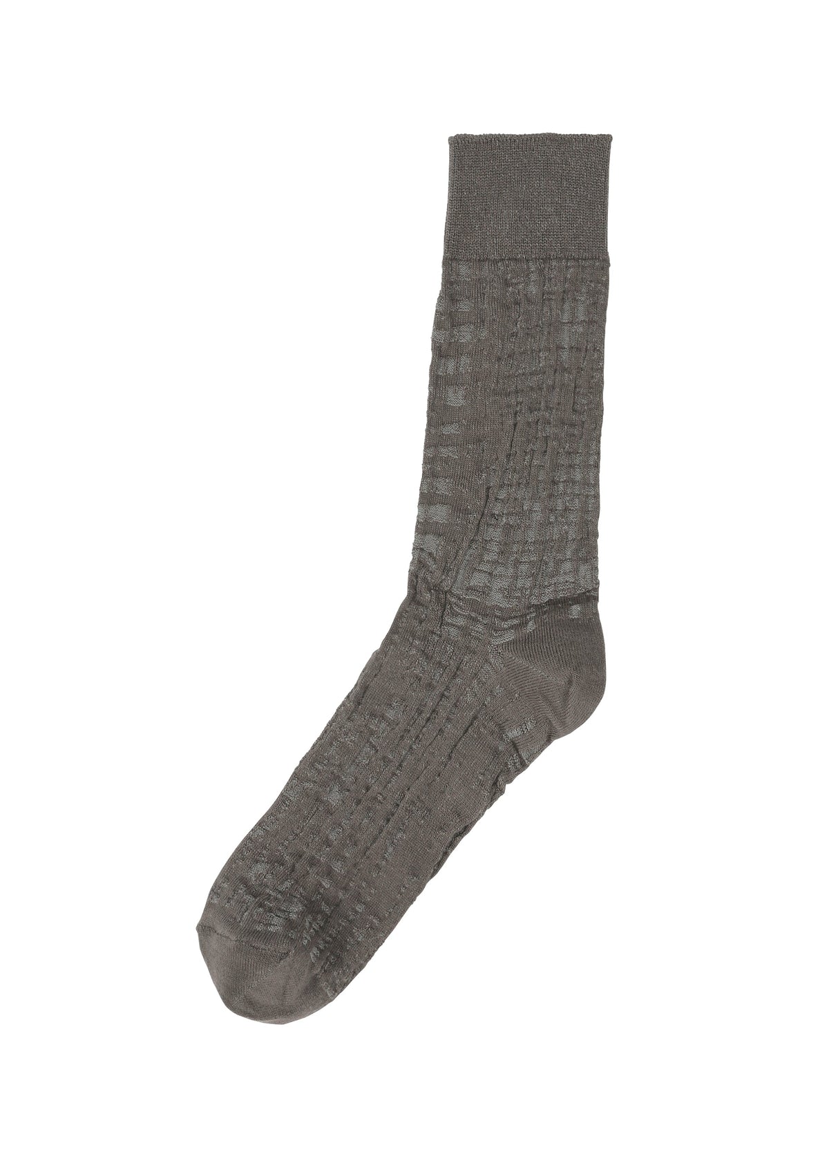 A product shot of the IM MEN SKETCH SOCKS socks in charcoal grey (13).