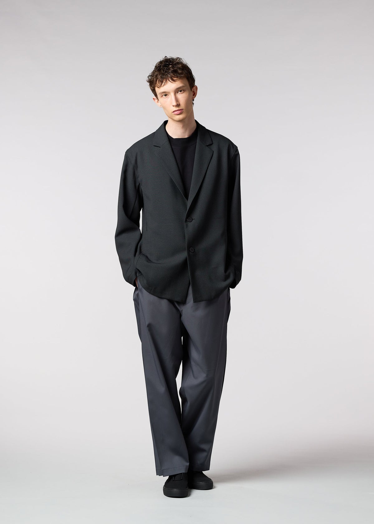 A model wears the IM MEN WARMTH jacket.