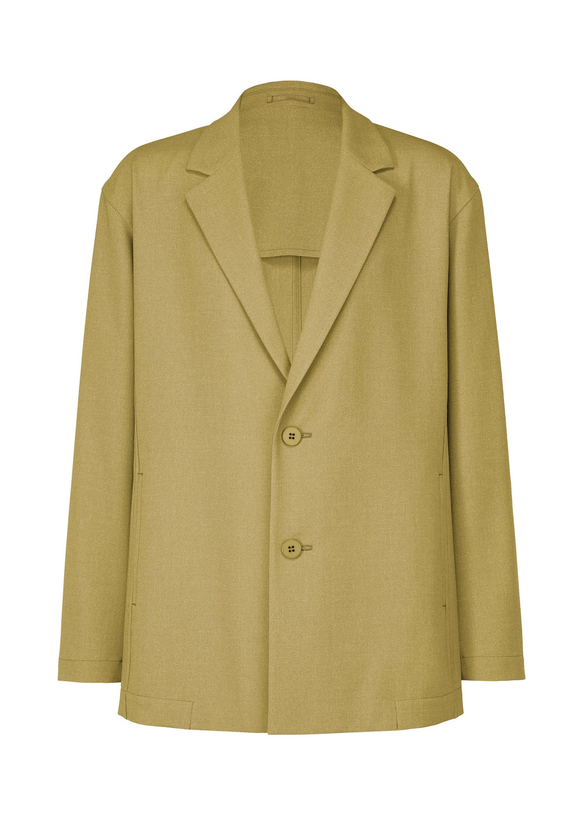A product shot of the IM MEN WARMTH jacket in khaki (65).