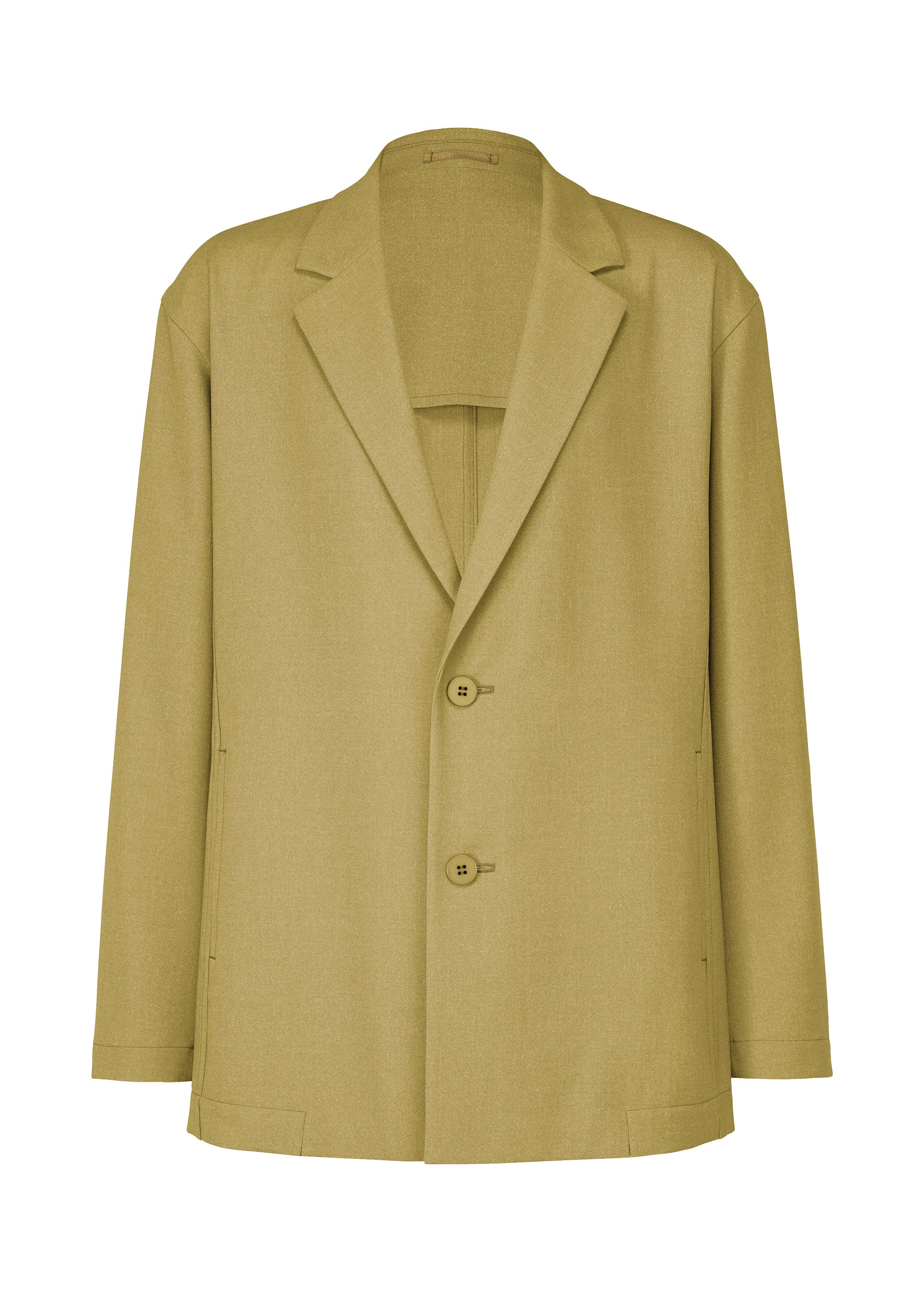 A product shot of the IM MEN WARMTH jacket in khaki (65).