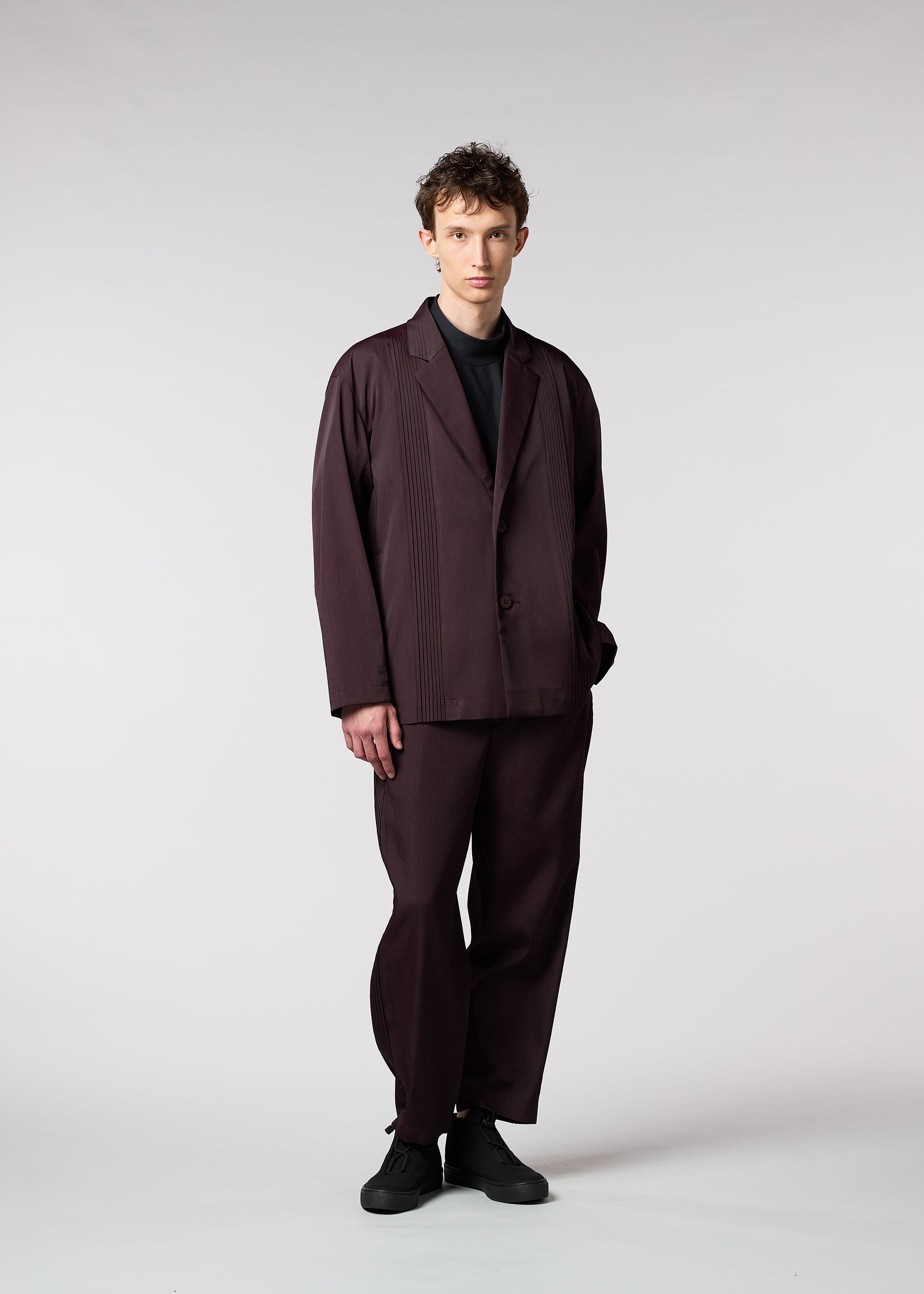 AIR PLEATS Jacket Light Grey