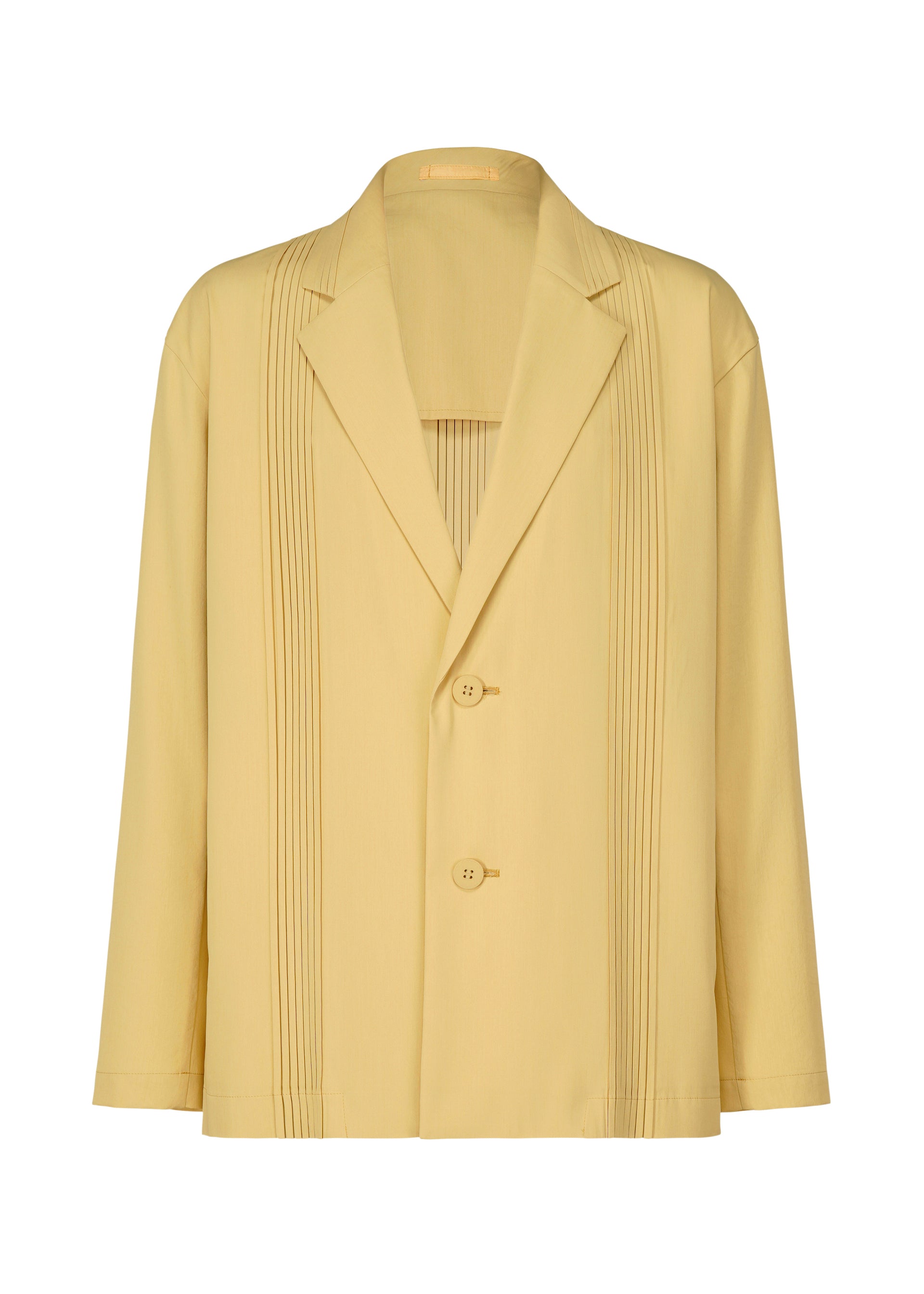 AIR PLEATS Jacket Light Yellow