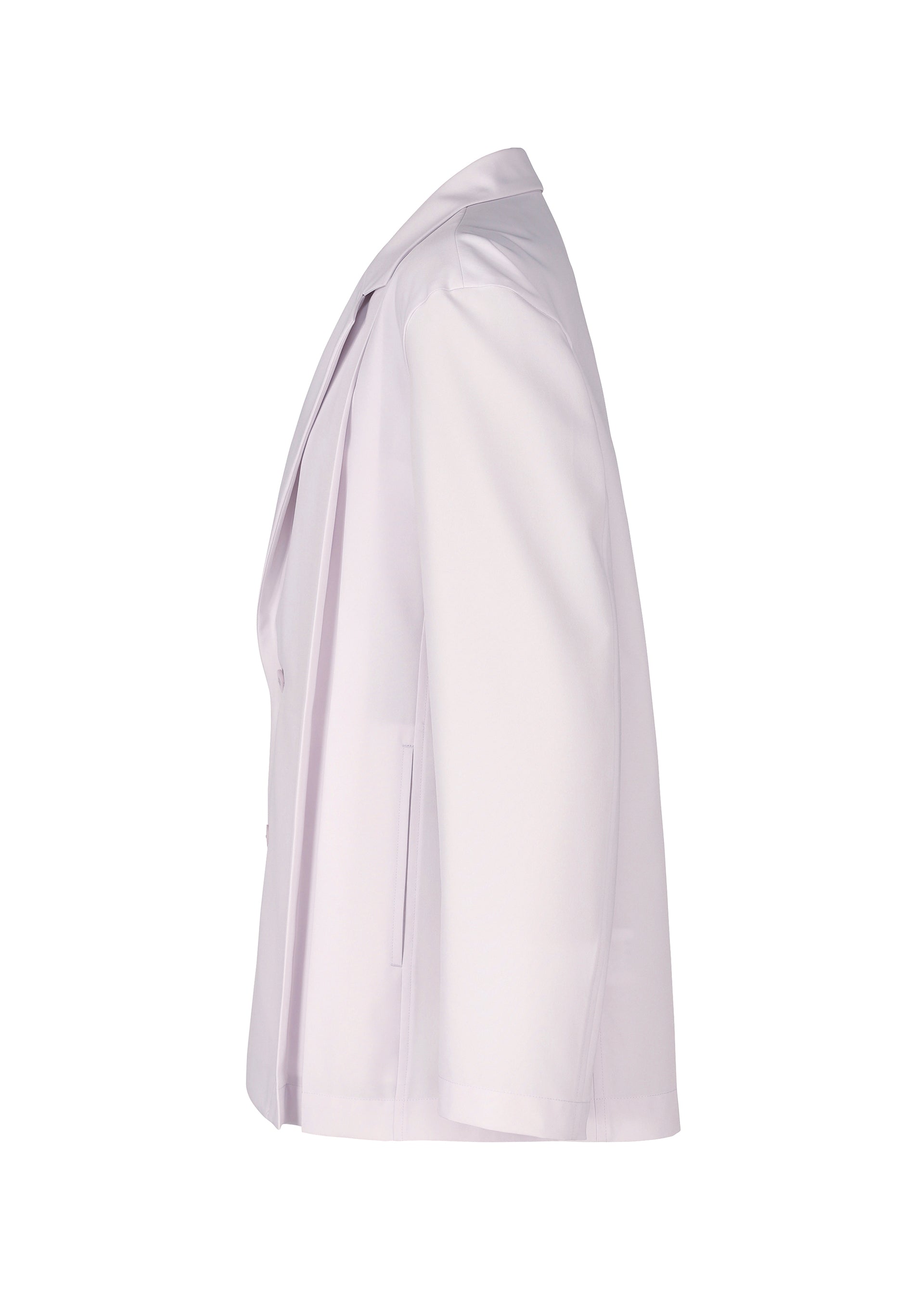 A detail shot of the ISSEY MIYAKE MEN WINGS jacket.
