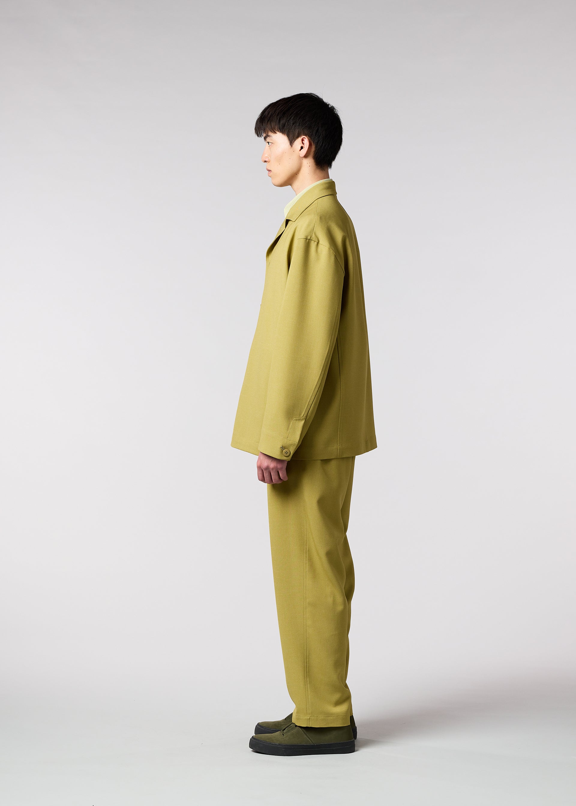 A model wears the IM MEN WARMTH trousers.