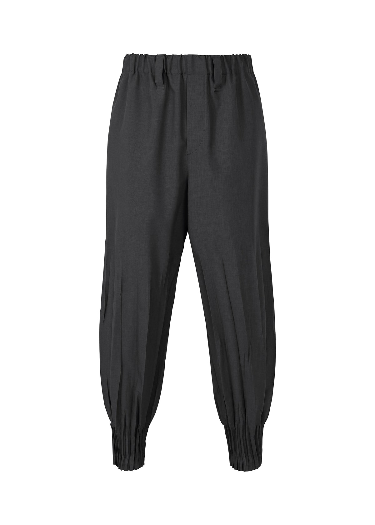A product shot of the IM MEN WAFT trousers in black (15).