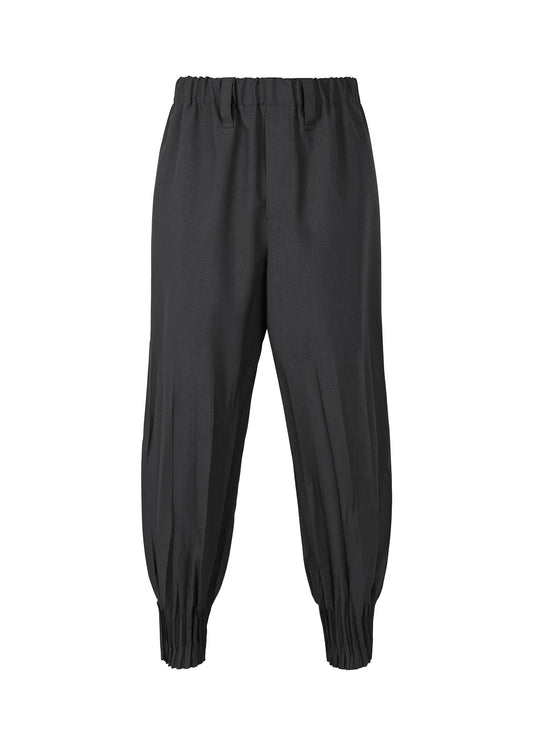 A product shot of the IM MEN WAFT trousers in black (15).
