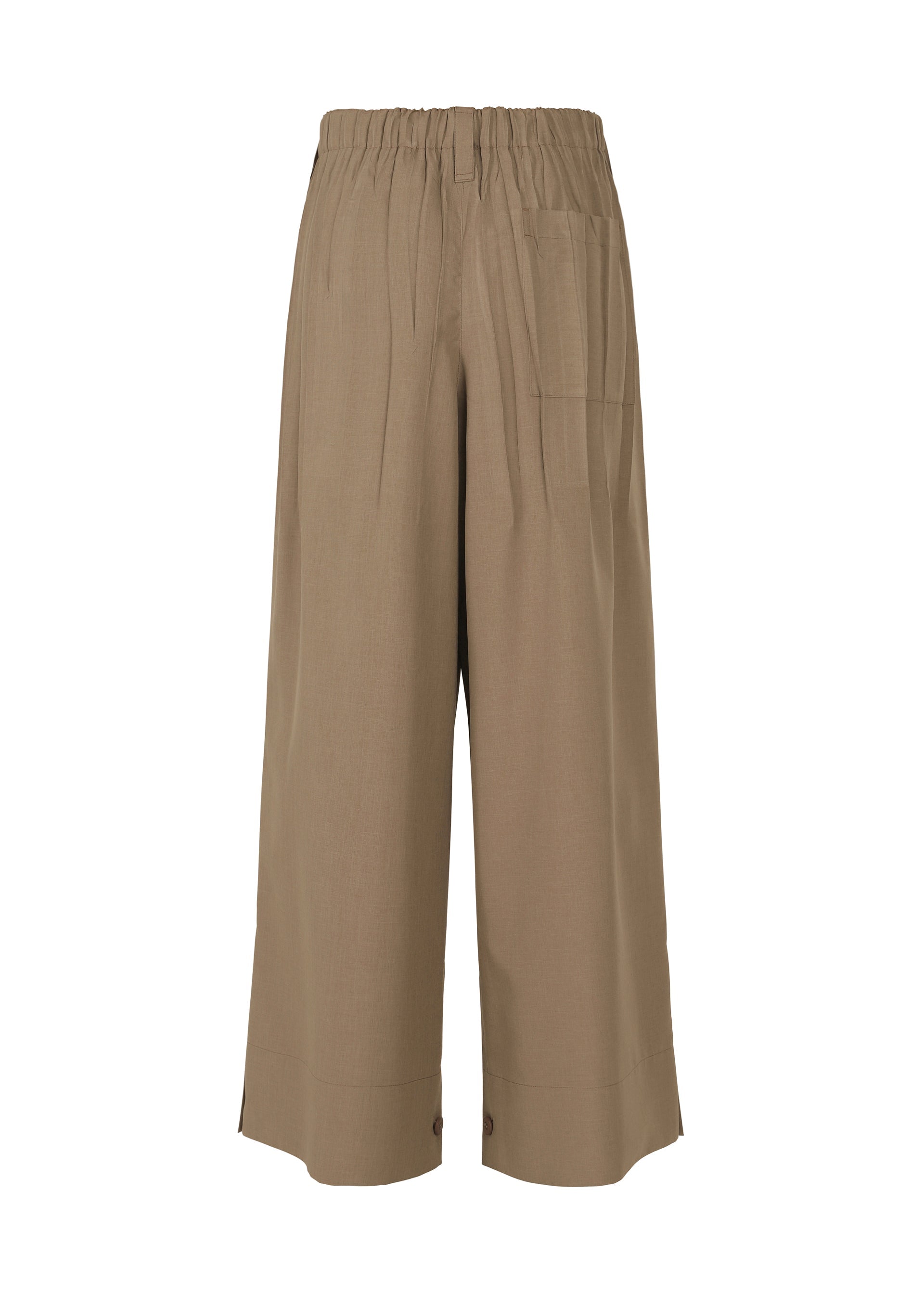 A detail shot of the IM MEN WAFT trousers.