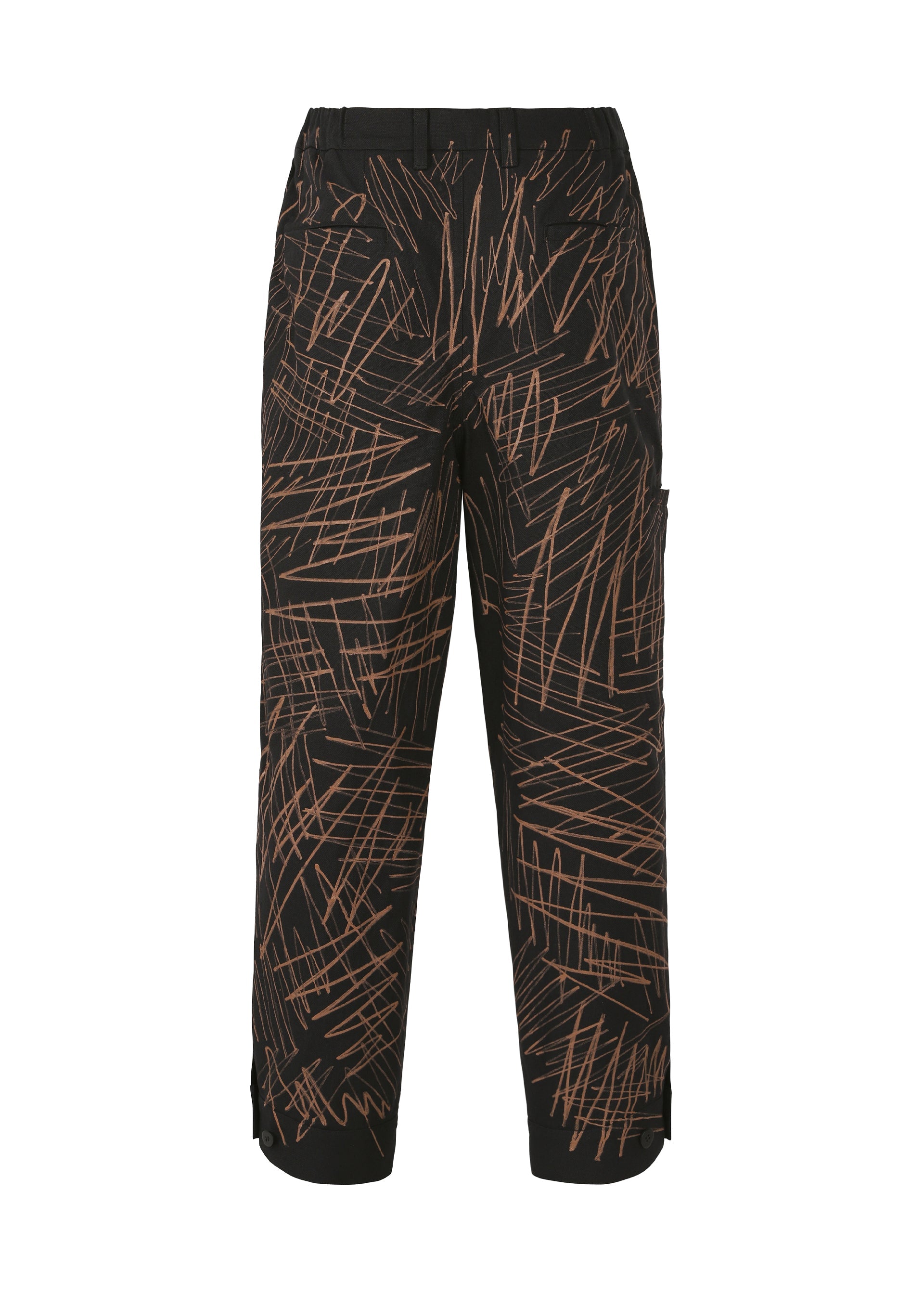 A detail shot of the IM MEN SKETCH trousers.