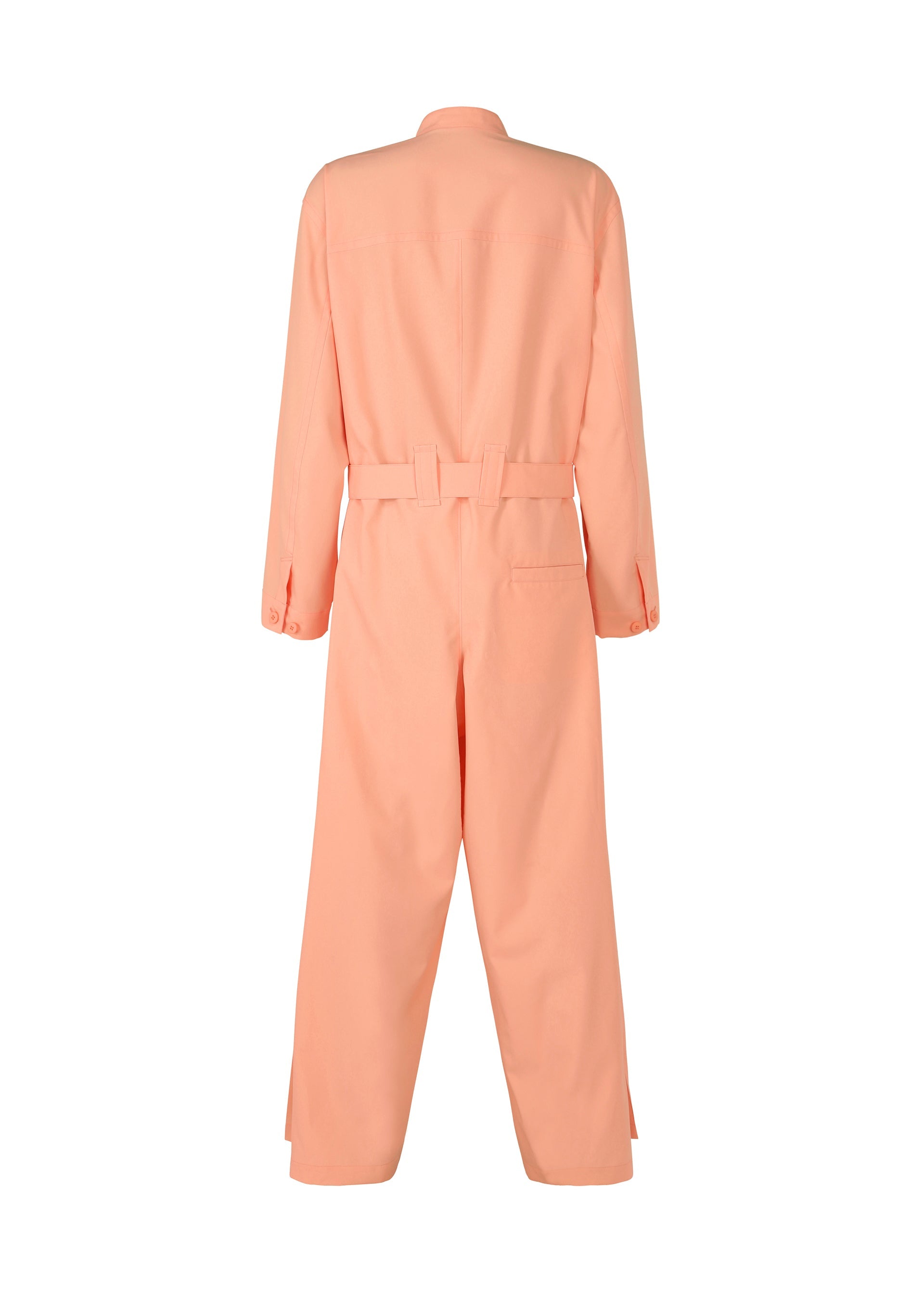 A detail shot of the ISSEY MIYAKE MEN WINGS jumpsuit.