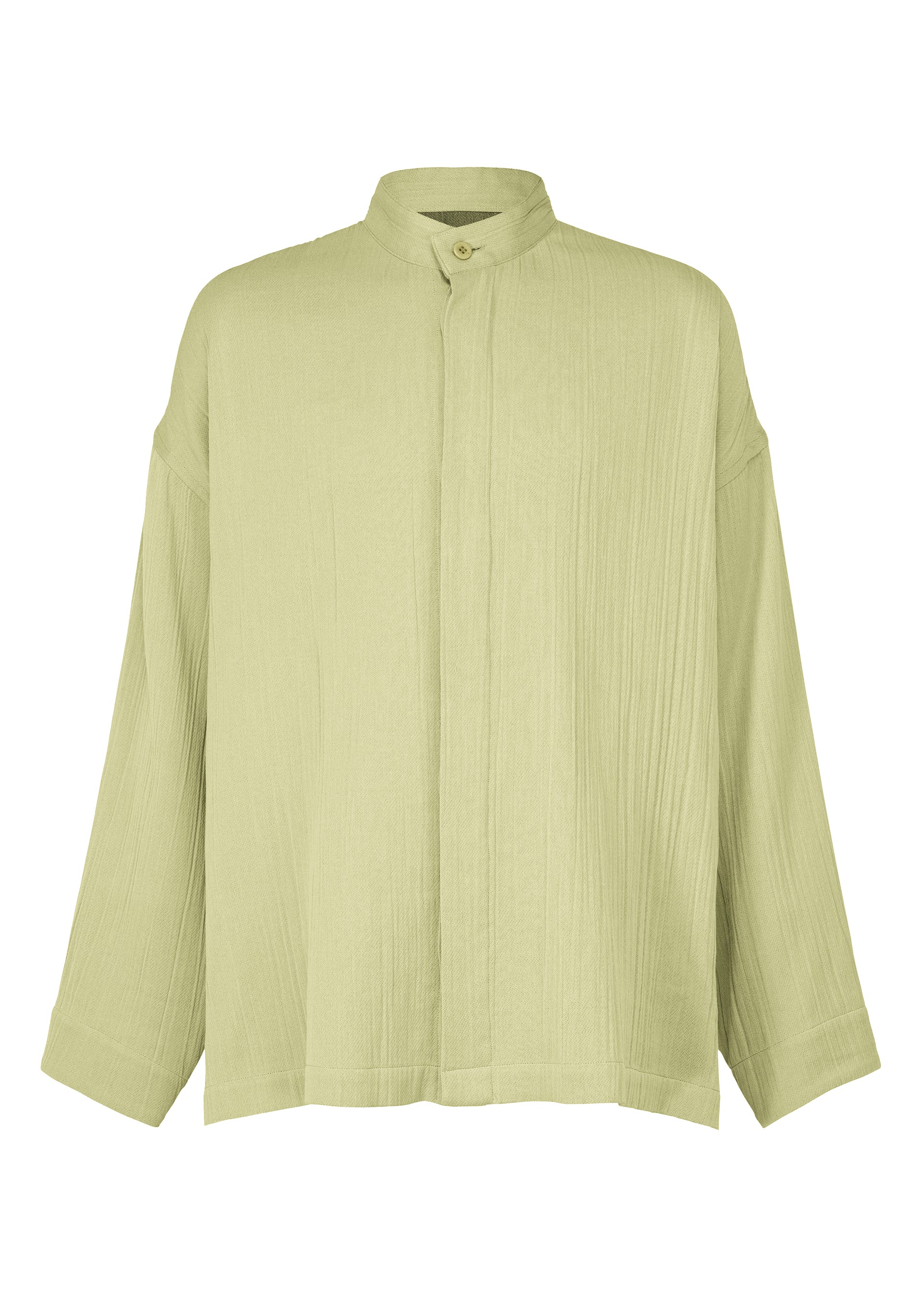A product shot of the IM MEN DOUBLE WEAVE CREPE shirt in .