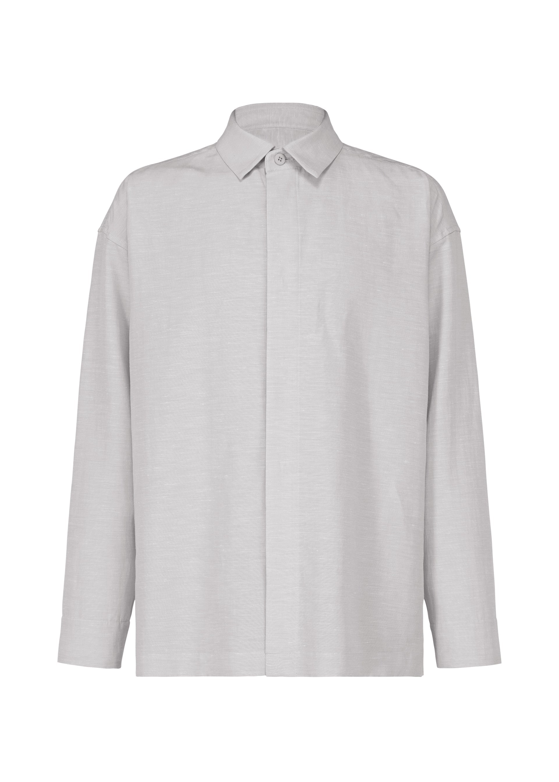 HYBRID SHIRT Shirt Light Grey – The official ISSEY MIYAKE ONLINE
