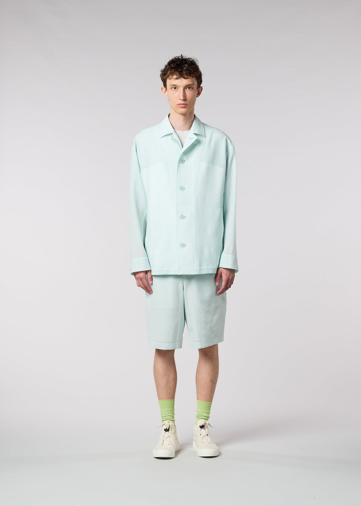 A model wears the IM MEN LUCID jacket.