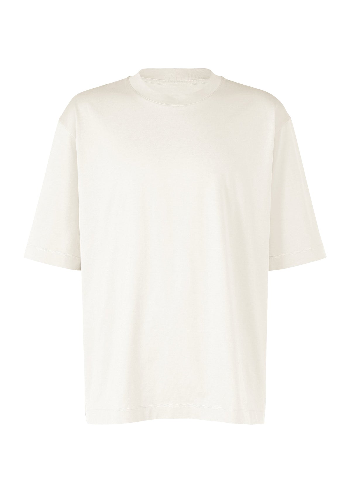 A product shot of the IM MEN 60/2 JERSEY STITCH top in off white (02).