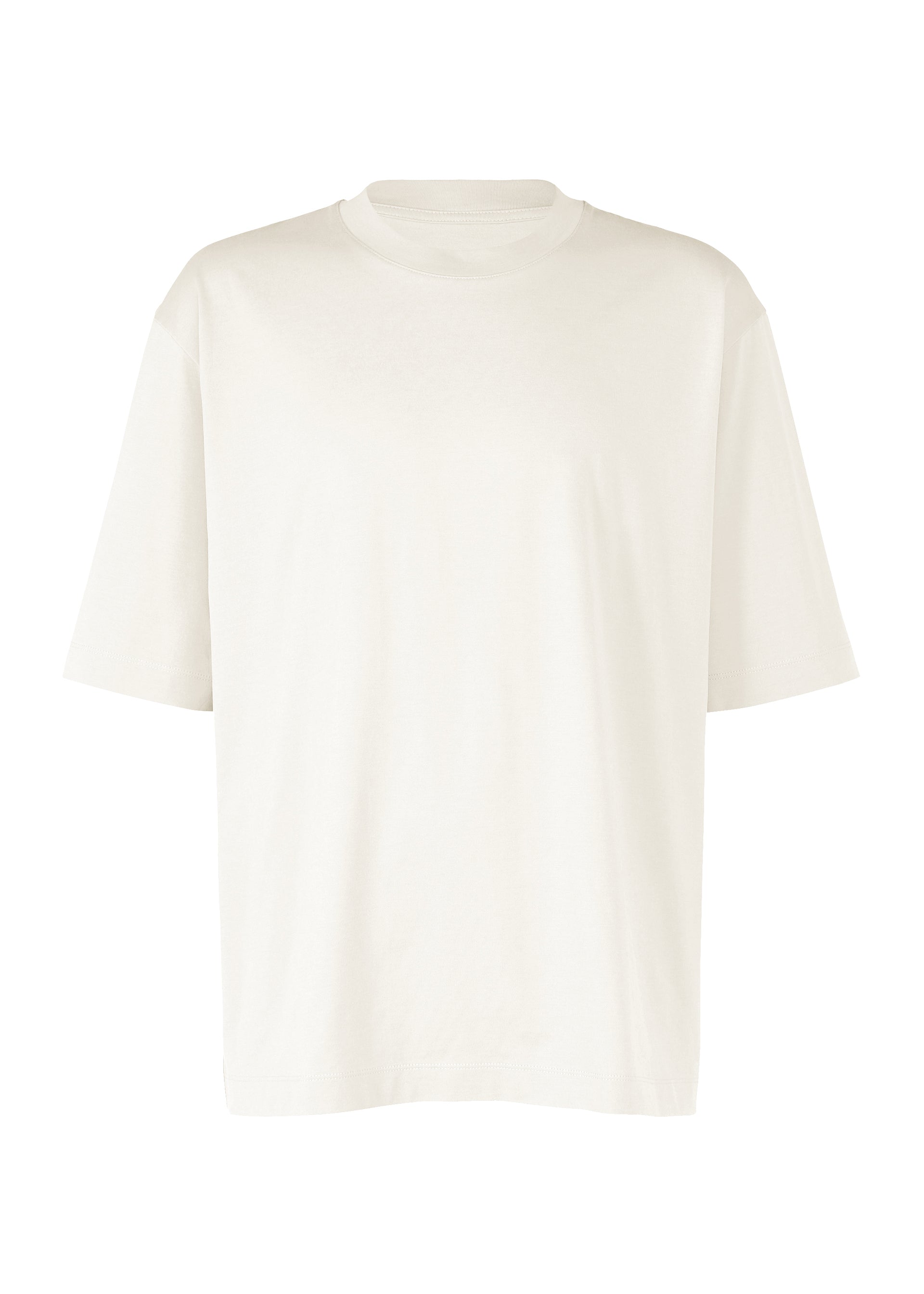 A product shot of the IM MEN 60/2 JERSEY STITCH top in off white (02).
