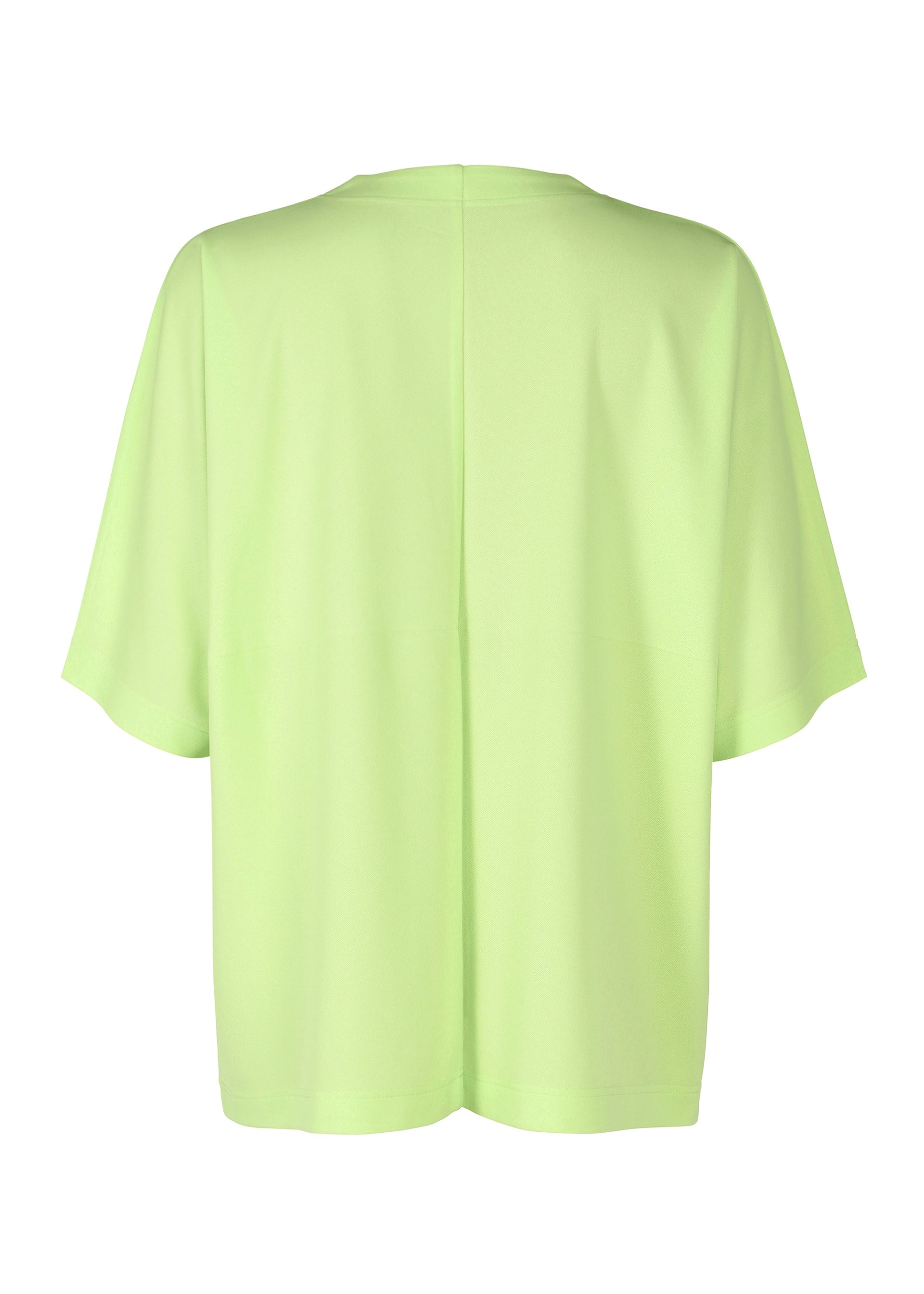 A detail shot of the IM MEN FLAT T top.