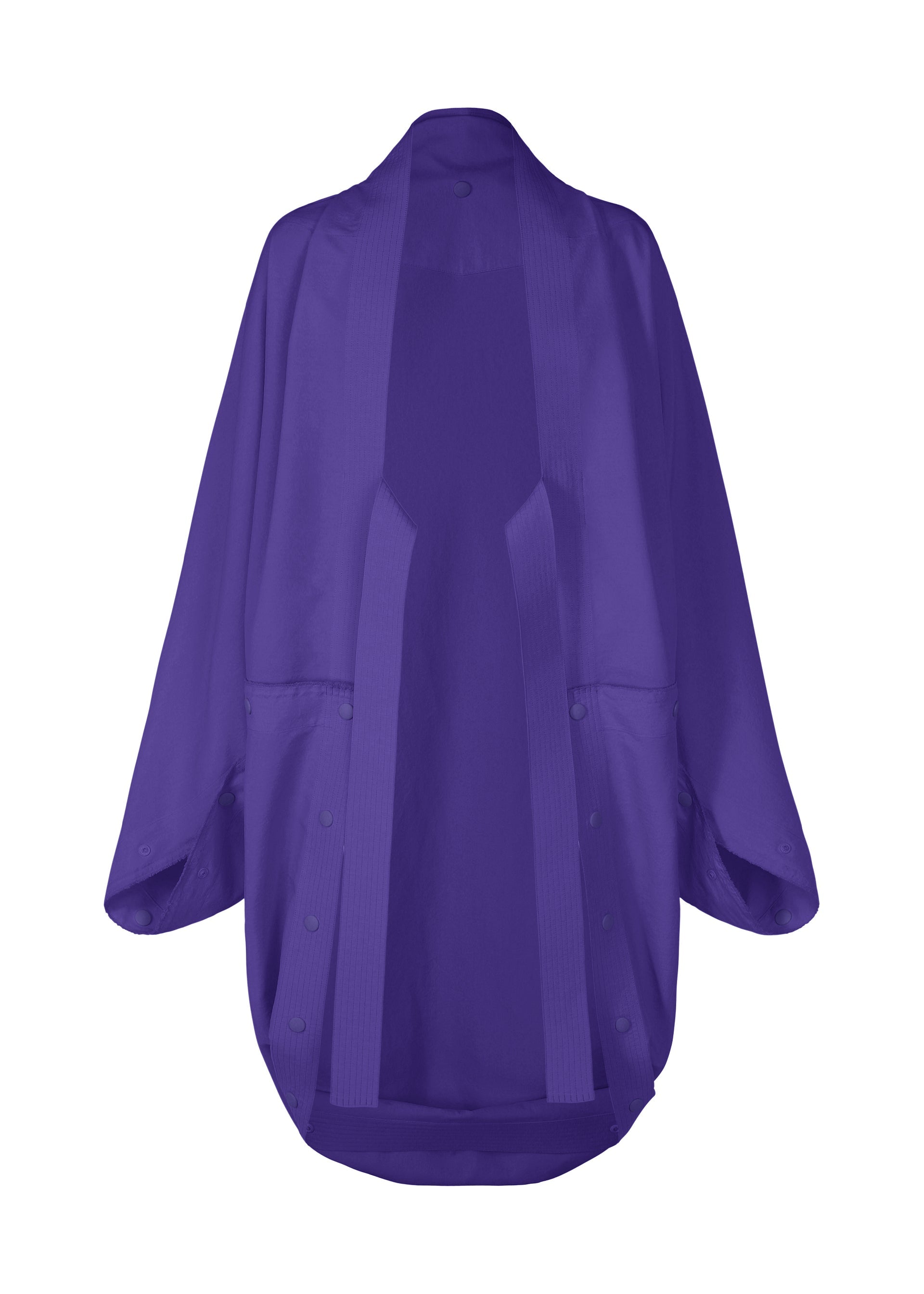 A product shot of the IM MEN FLY coat in blue.