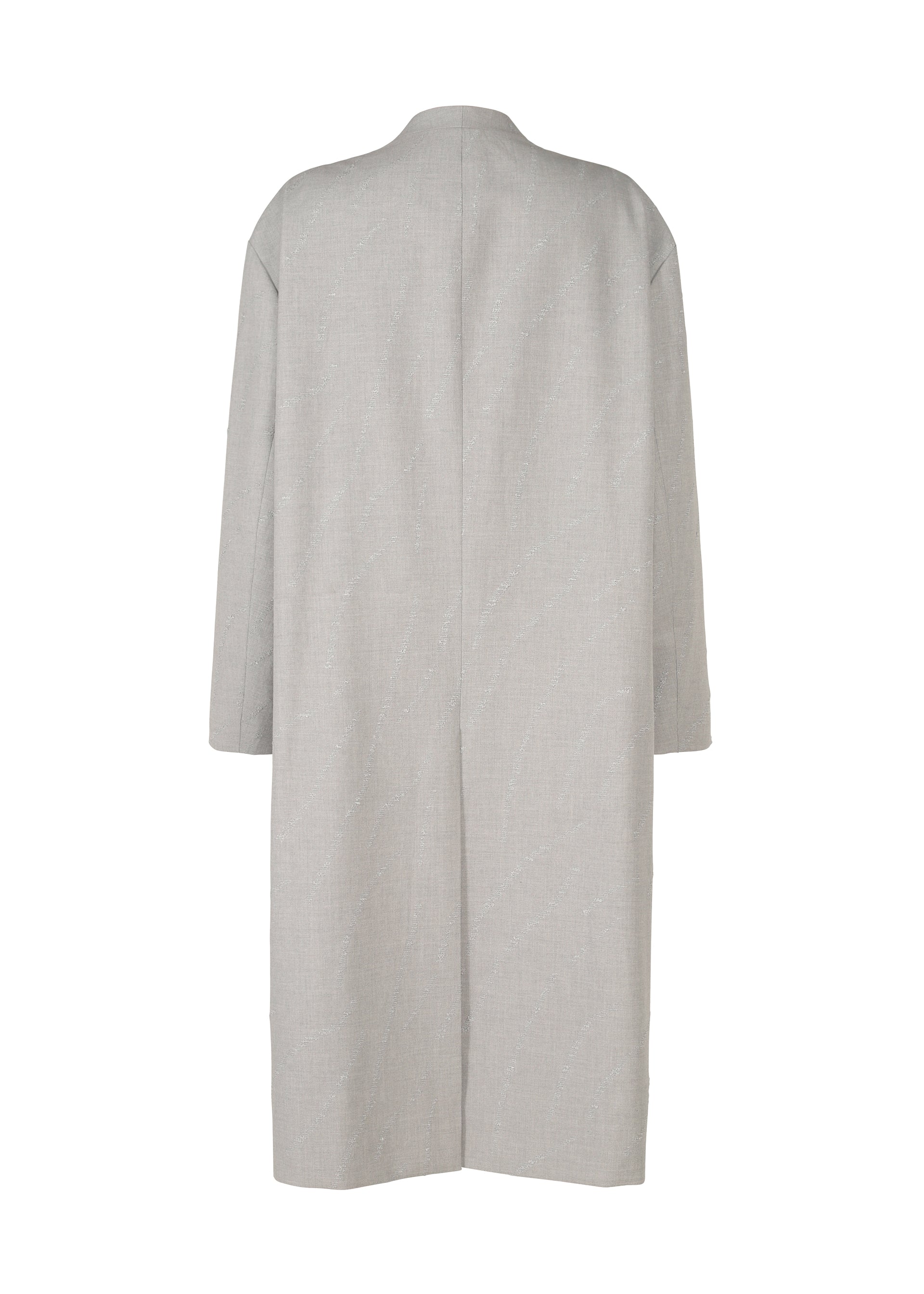 A detail shot of the IM MEN FLY WOOL coat.