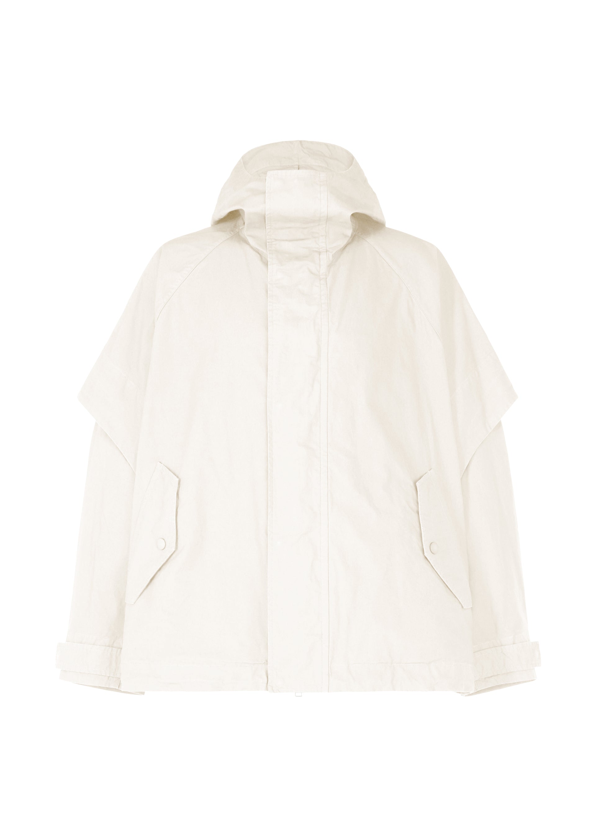 A product shot of the IM MEN LIGHT COTTON jacket in white (01).