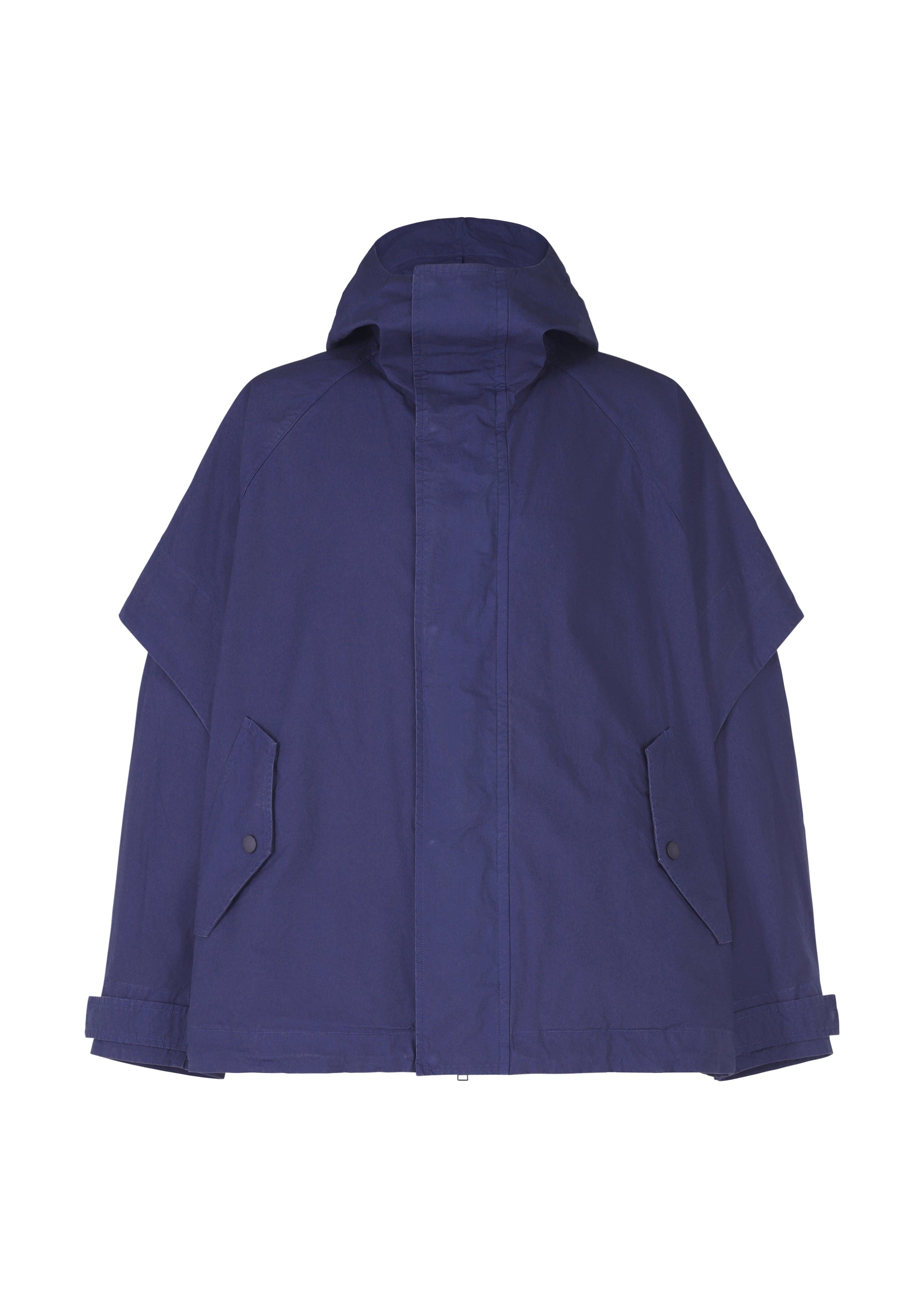 A product shot of the IM MEN LIGHT COTTON jacket in blue (72).
