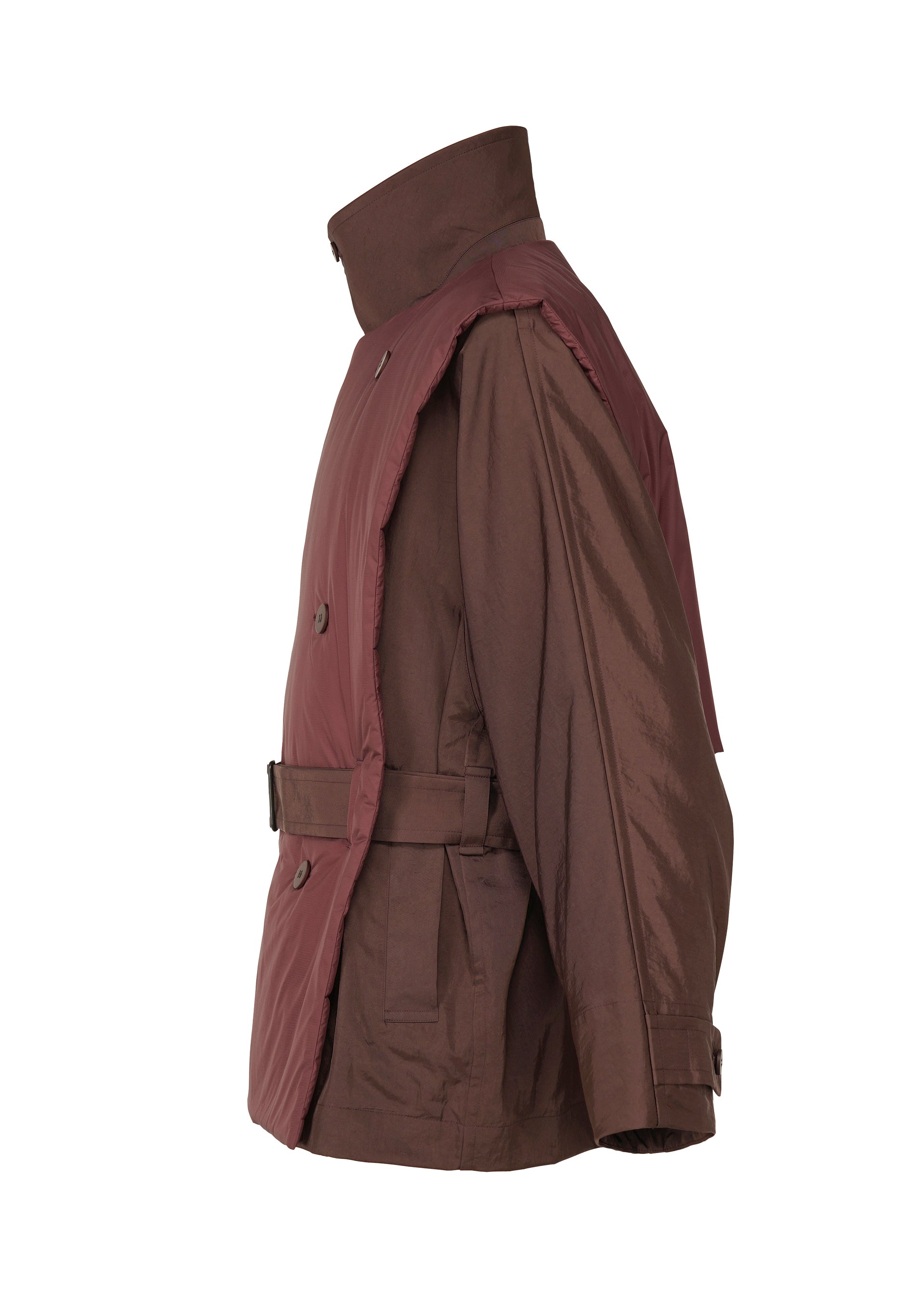 A detail shot of the IM MEN SWITCH jacket.