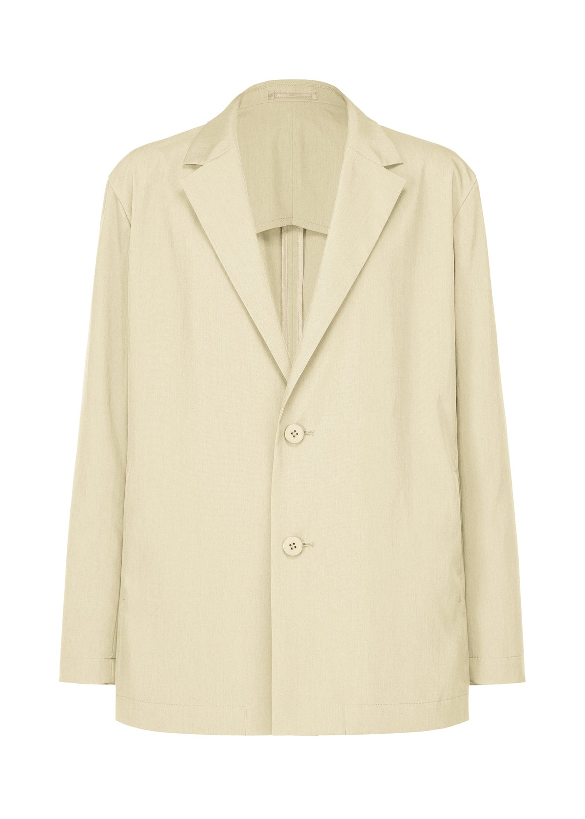 A product shot of the IM MEN AIR jacket in ivory.