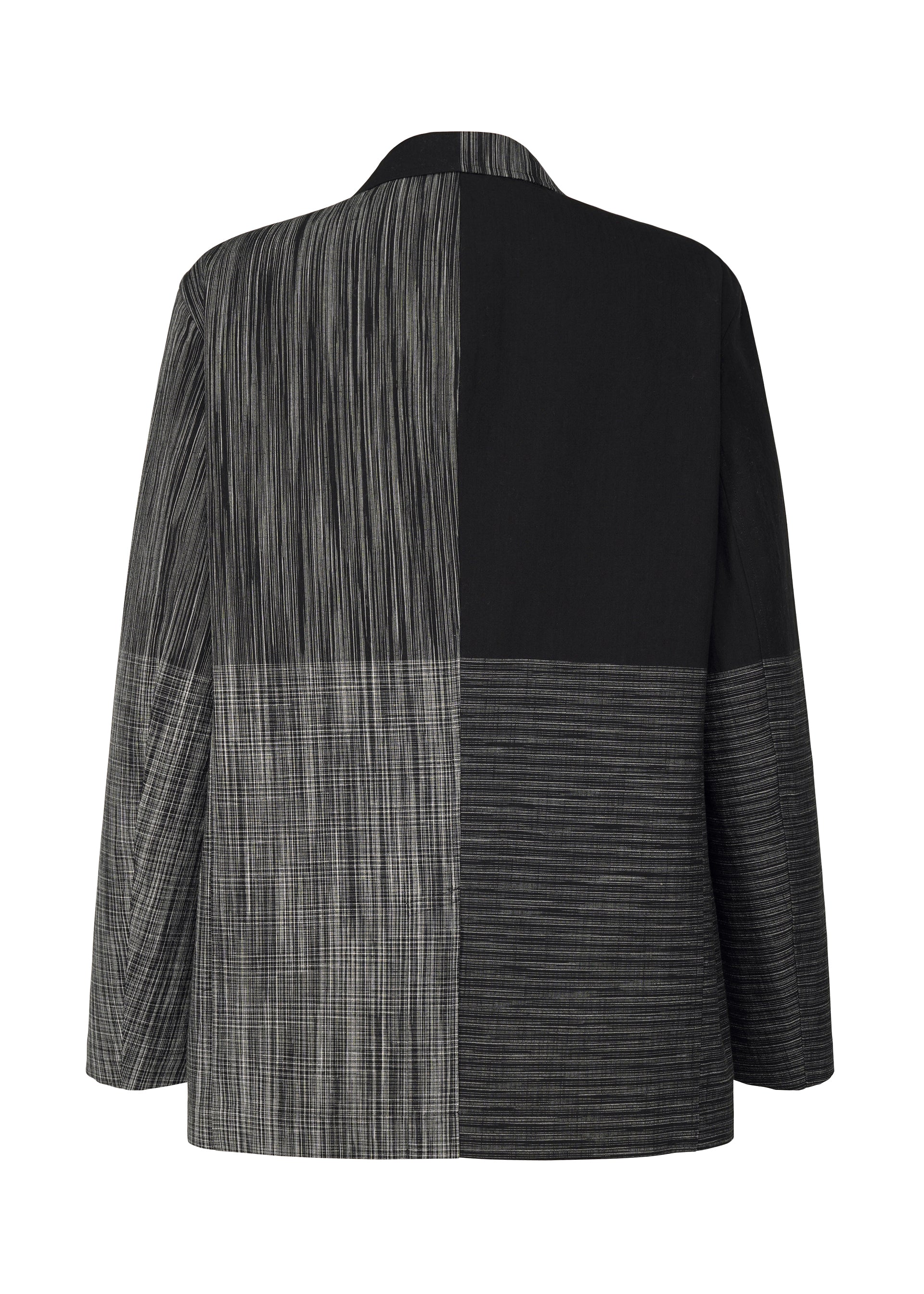 A detail shot of the IM MEN KASURI jacket.