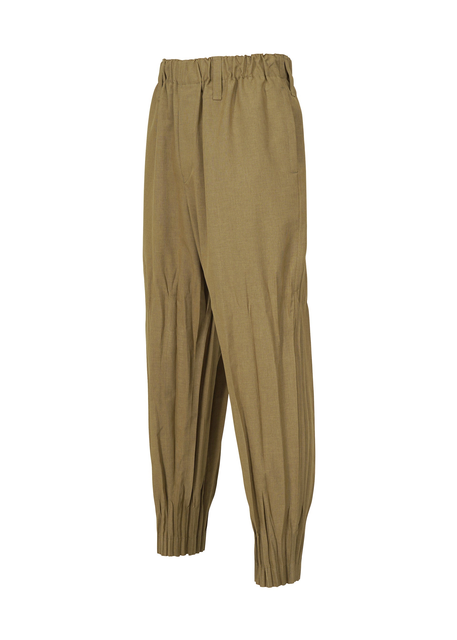 A detail shot of the IM MEN WAFT trousers.